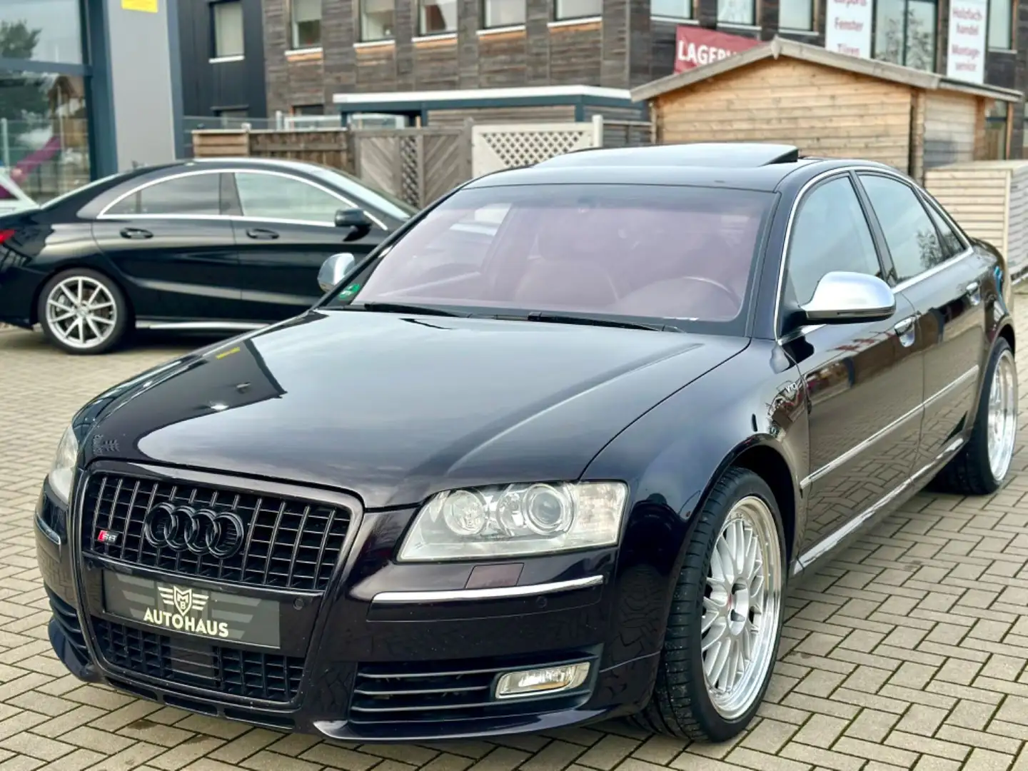 Audi S8 5.2 V10 Quattro,Facelift,Navi,B&O,Carbon,VOLL Чорний - 1