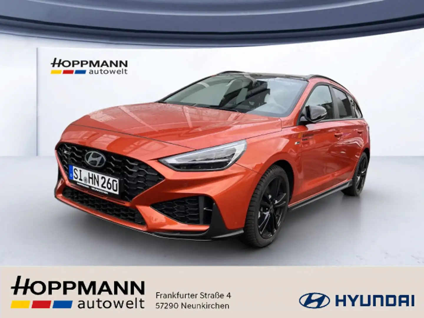 Hyundai i30 FL Kombi (MY25) 1.5 T-GDI, (140PS) 48V 7-DCT Orange - 1