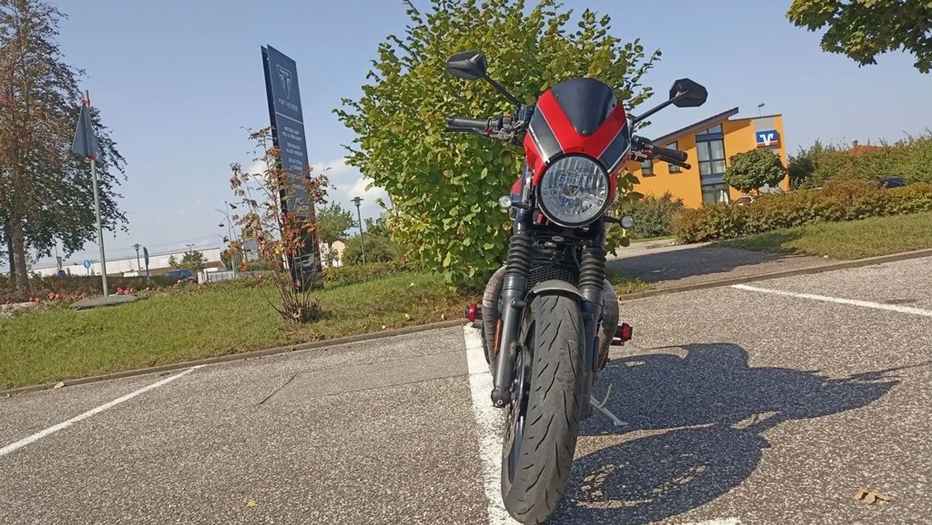 Triumph Speed Twin 1.Hand,Zubehör: Beschreibung beachten Gri - 1