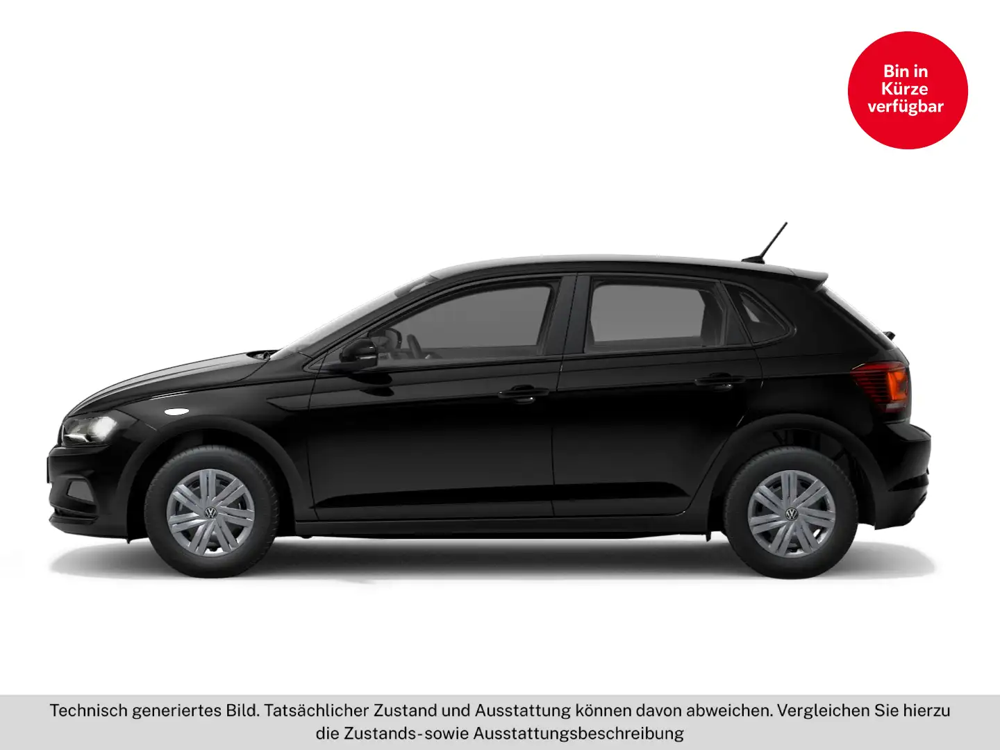 Volkswagen Polo Schwarz - 2