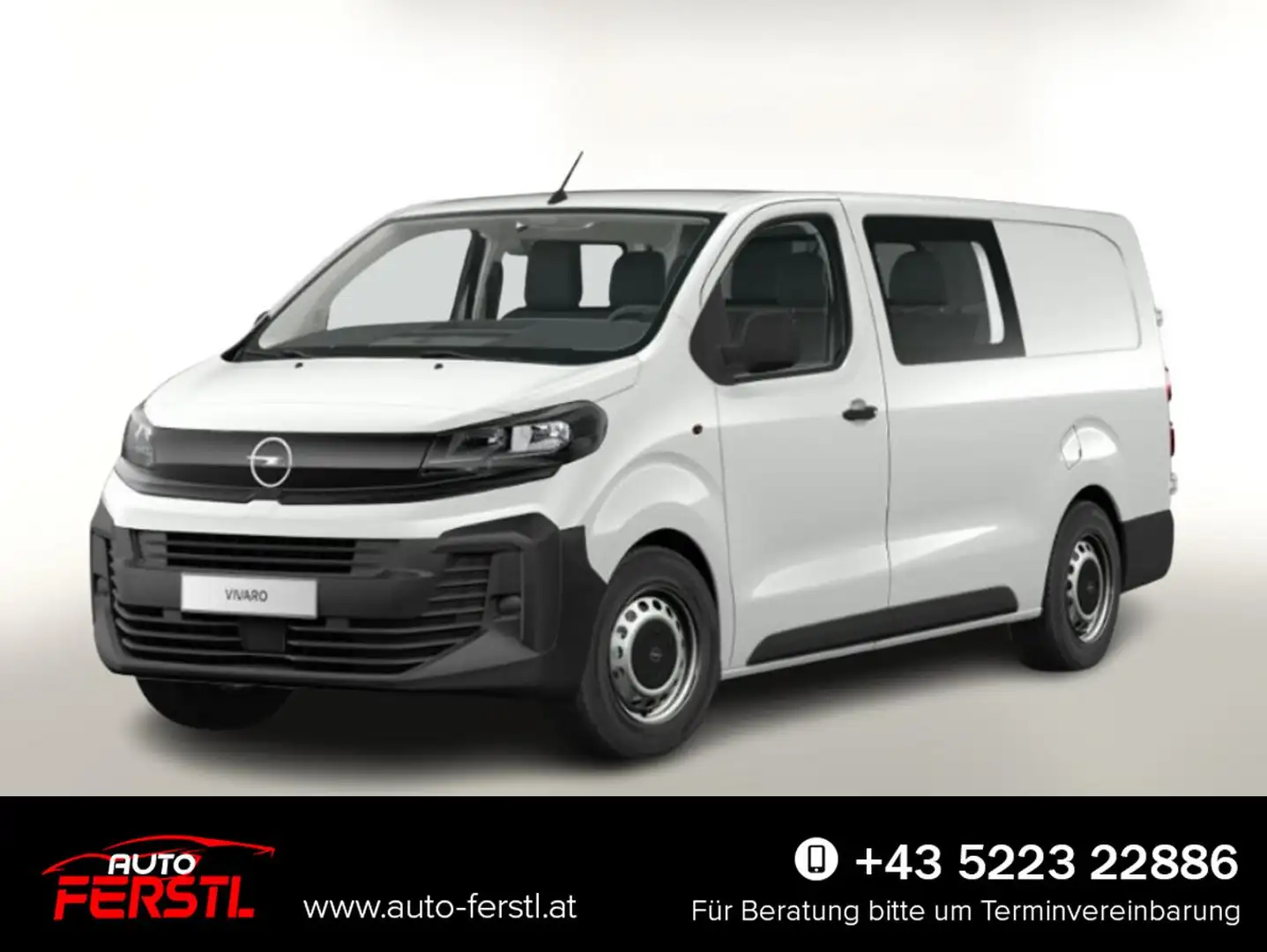 Opel Vivaro DOKA XL 2.2 Kam CarPl SichtP NSW PDC 110 kW (15... Weiß - 1