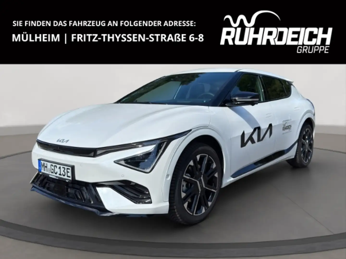 Kia EV6 GT-Line 84 KWh INKL GRATIS WALLBOX IM WERT VON 499 Weiß - 1