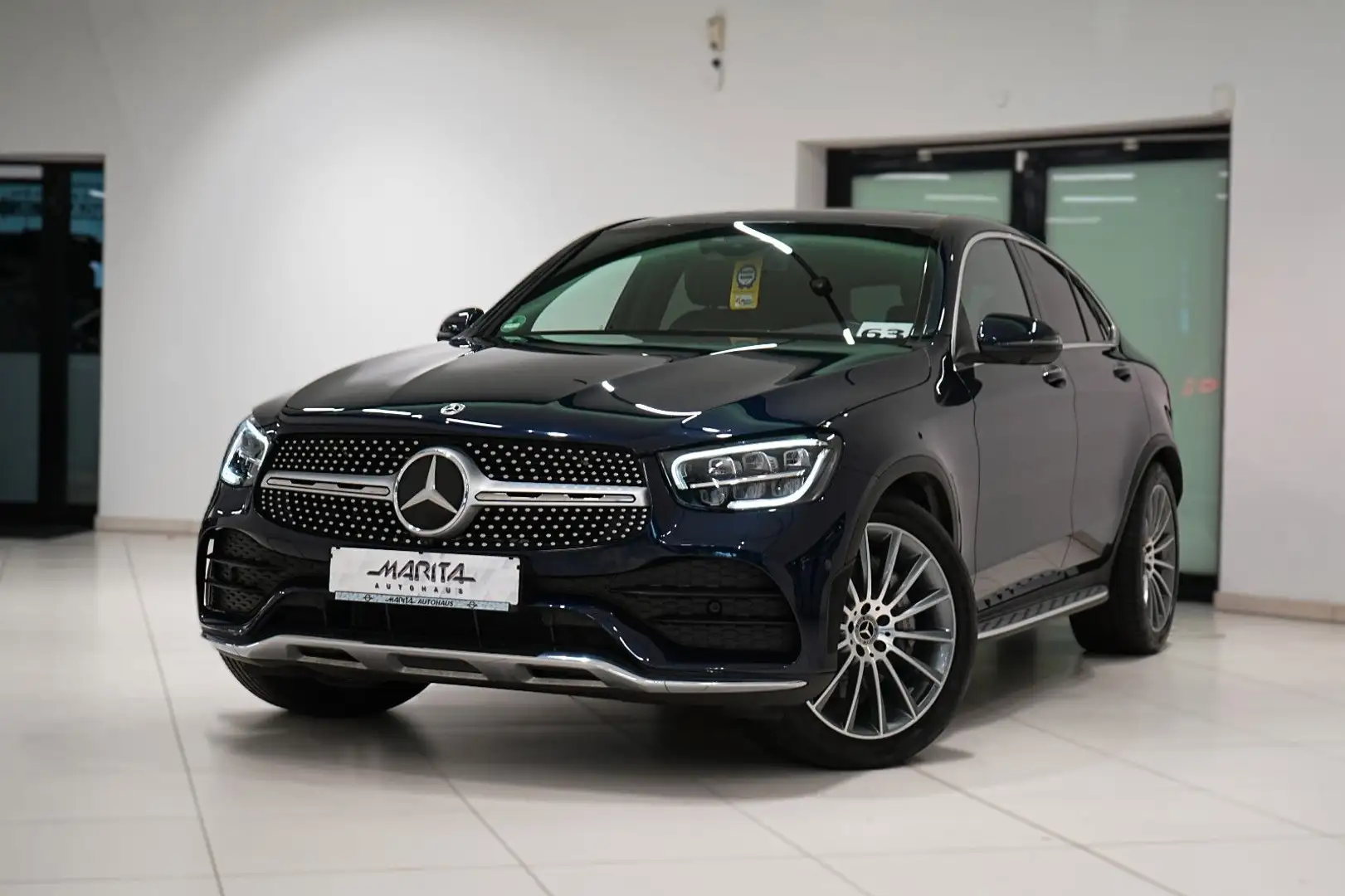 Mercedes-Benz GLC 300 |AMG|HUD|MASSAG|360°|LUFT|MEMO|BURMES|AHK Bleu - 1
