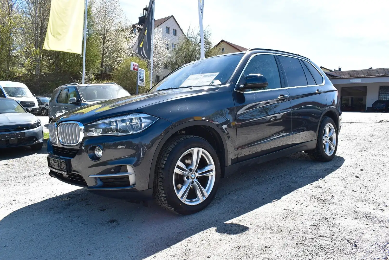 BMW X5 xDrive40d "LEDER/AHK/HEAD-UP/LED/ACC" Grigio - 1