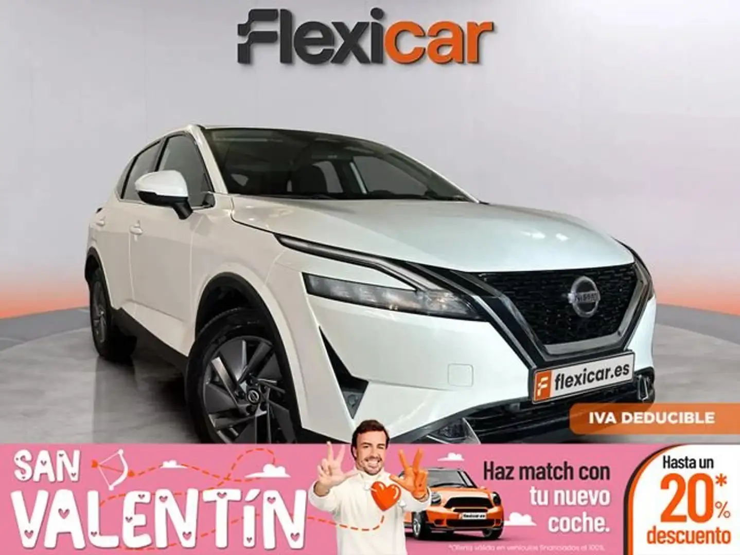 Nissan Qashqai DIG-T 103kW N-Connecta Blanc - 1