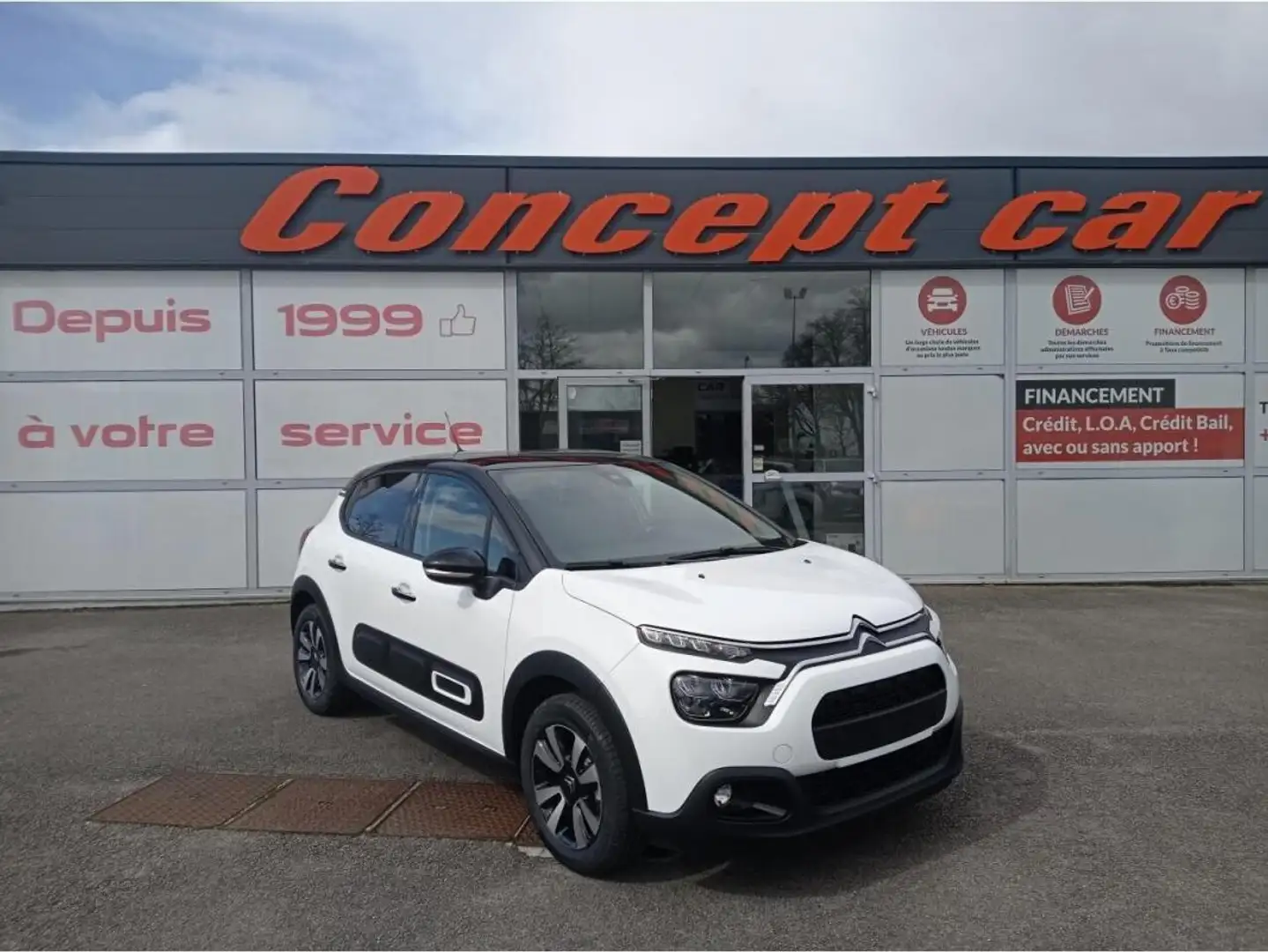 Citroen C3 Shine 83cv Blanc - 1