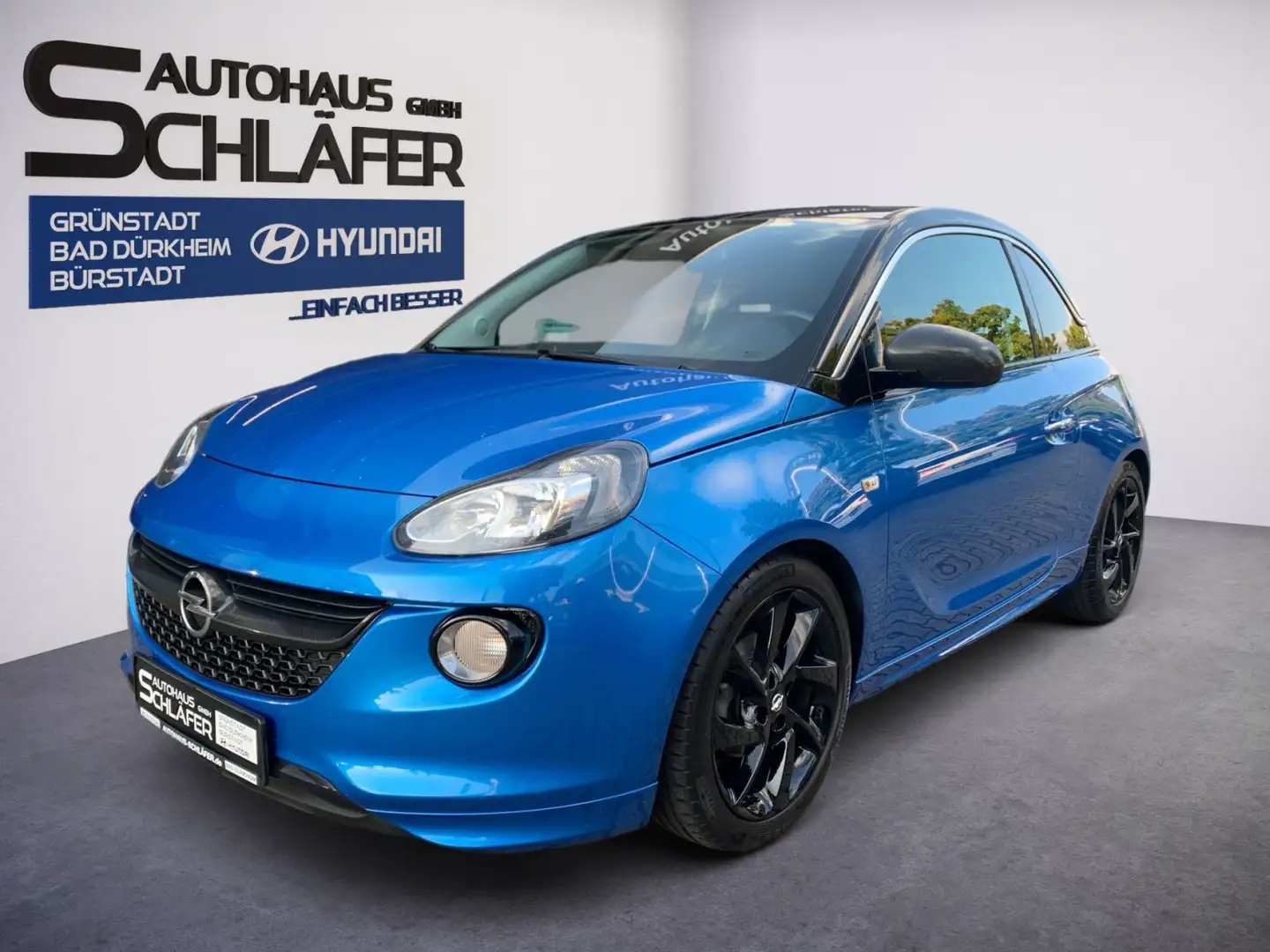 Opel Adam 1.4 120 Jahre Sport-Paket 1Hd Blau - 1