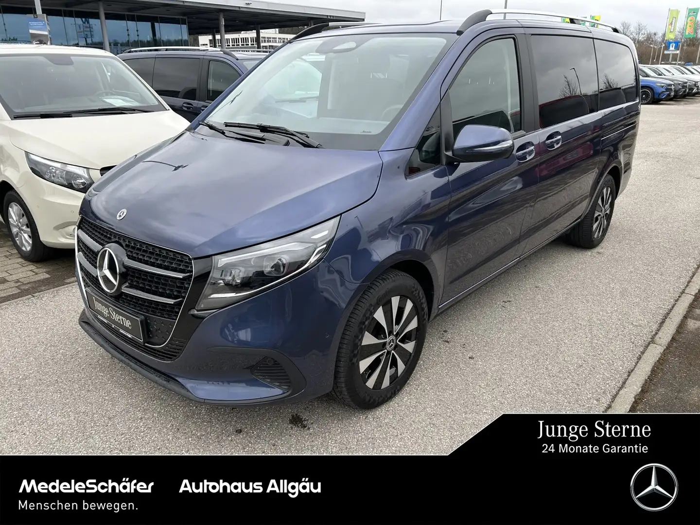 Mercedes-Benz V 250 V 250 d 4MATIC STYLE L EL TÜREN NEUES MODELL AHK Bleu - 1
