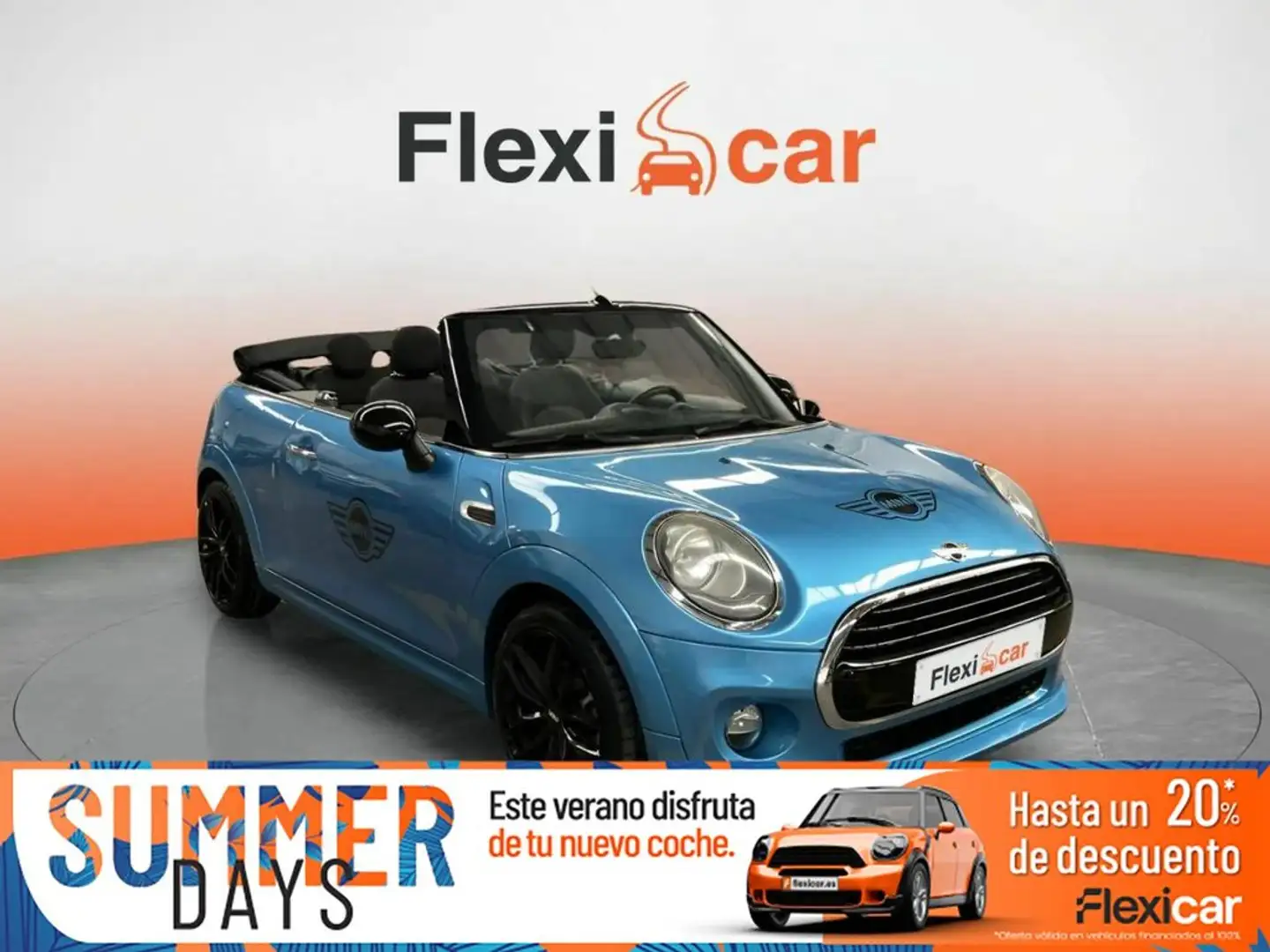 MINI Cooper ONE CABRIO Azul - 1
