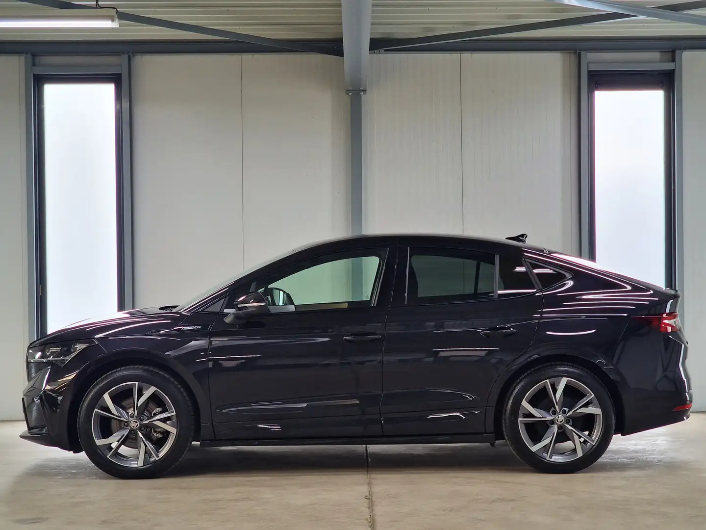 Skoda Enyaq Coupé iV 80 Sportline | IQ light | Acc| El achtter Zwart - 2