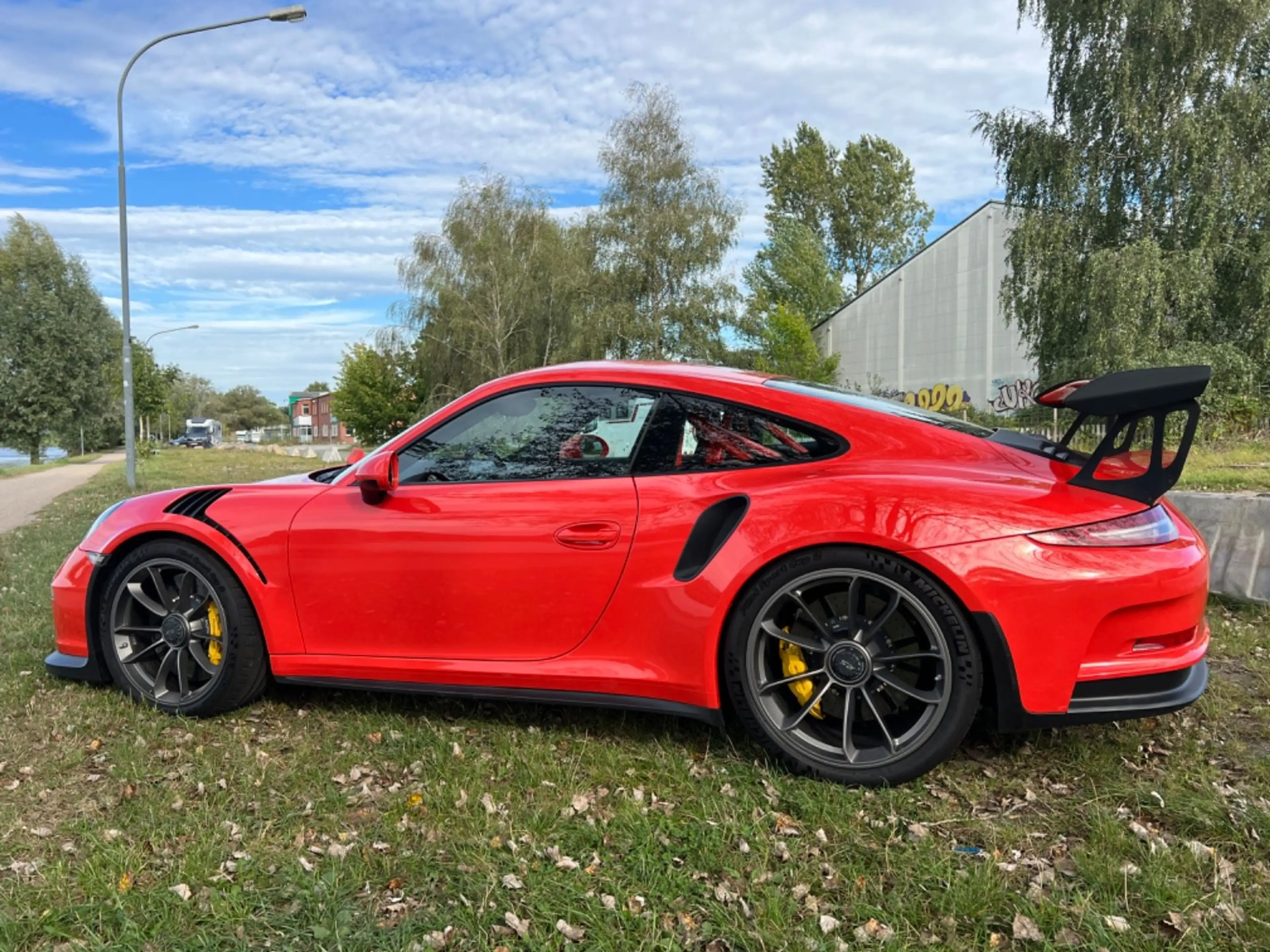 Porsche 991 GT3 RS PCCB, Lift ,LED, Approved,Lava Orange — photo 9
