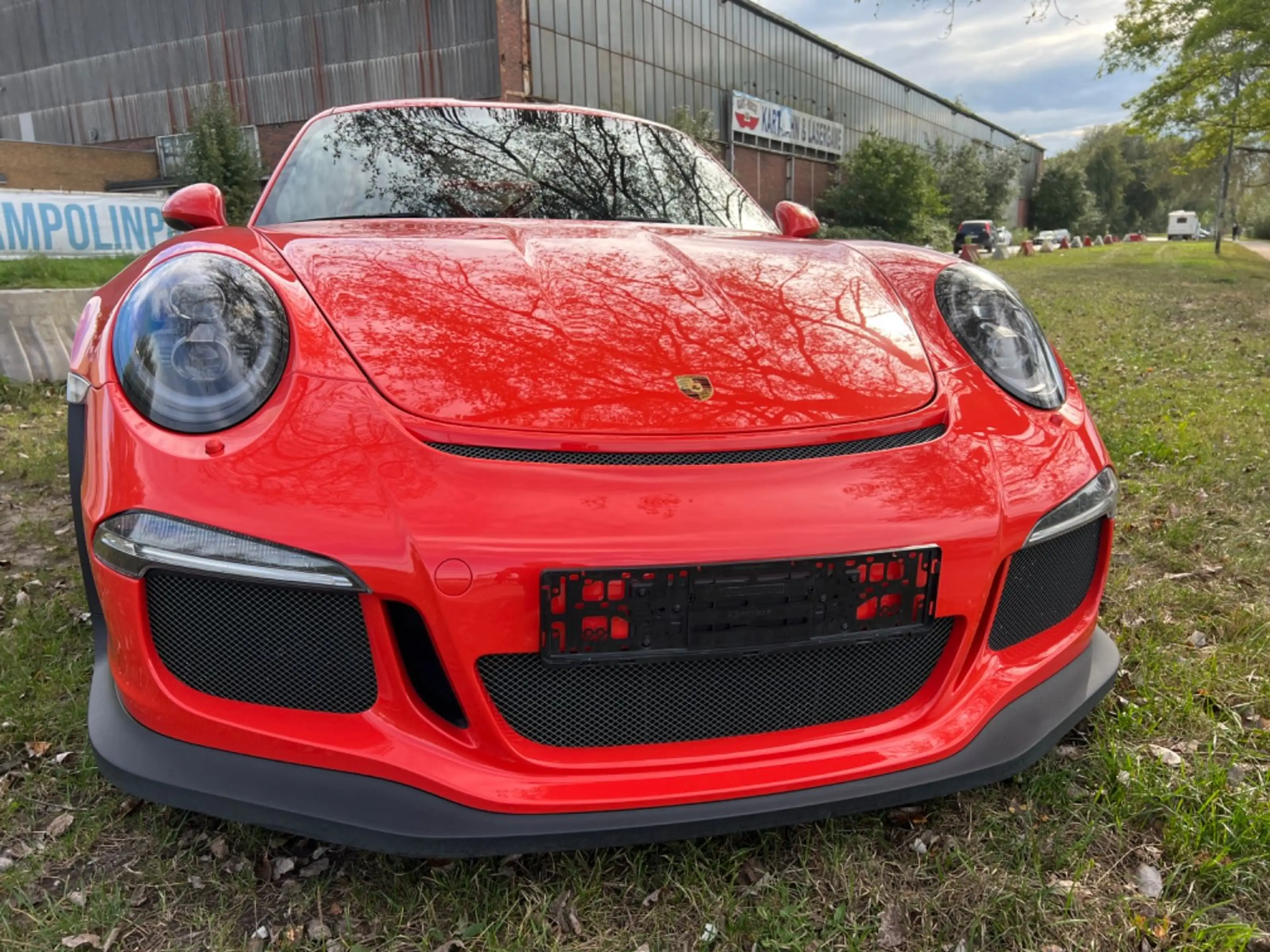 Porsche 991 GT3 RS PCCB, Lift ,LED, Approved,Lava Orange — photo 3