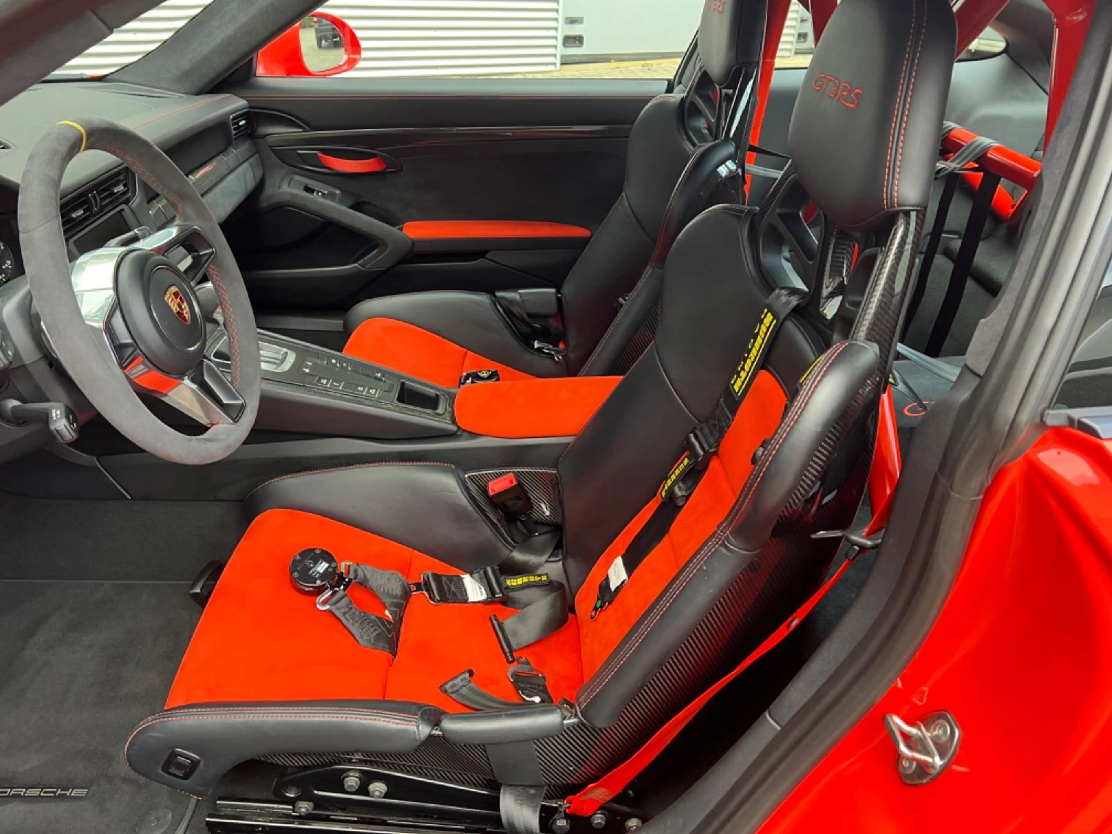 Porsche 991 GT3 RS PCCB, Lift ,LED, Approved,Lava Orange — photo 11
