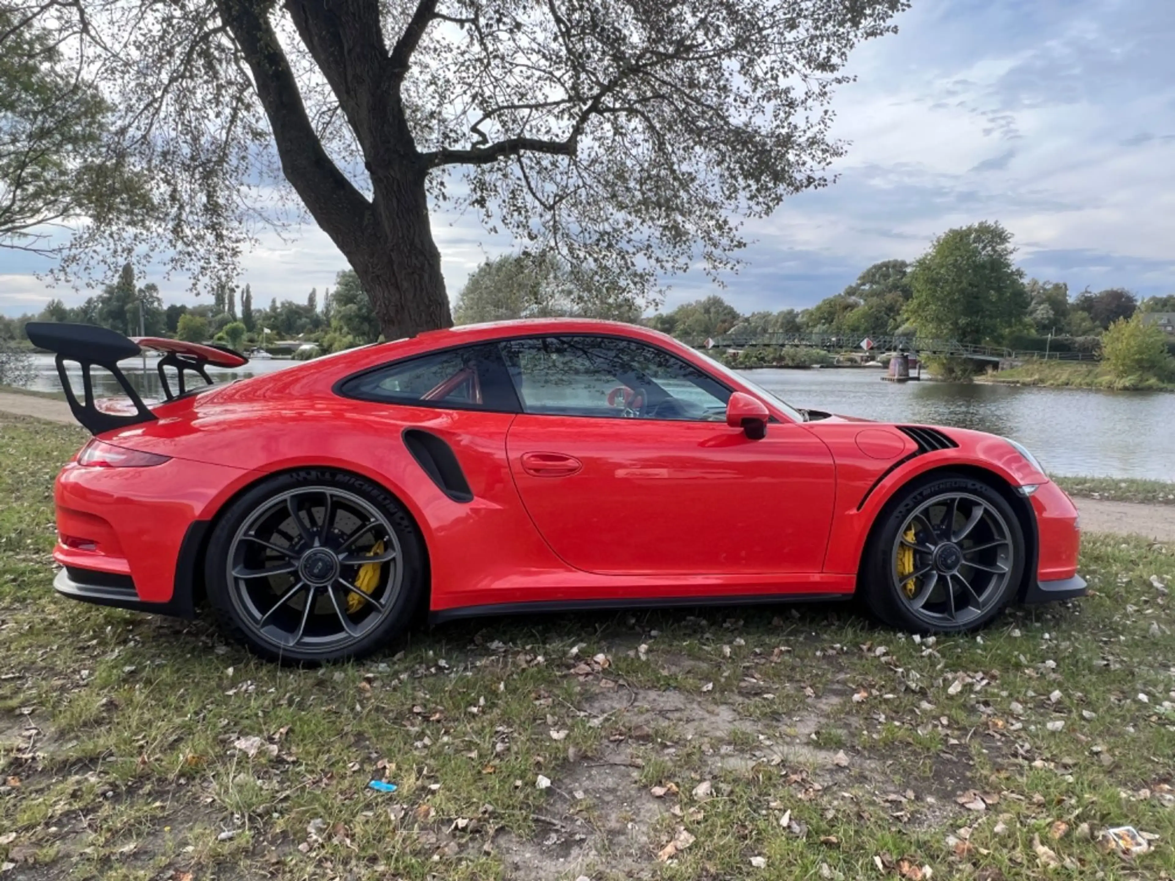 Porsche 991 GT3 RS PCCB, Lift ,LED, Approved,Lava Orange — photo 5