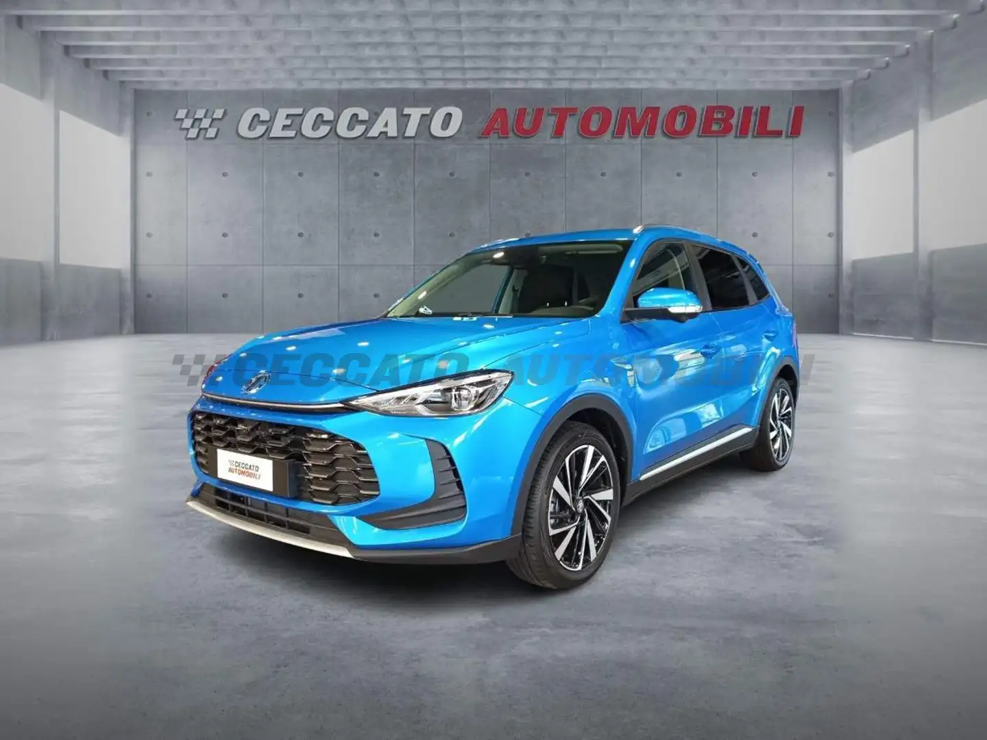 MG ZS ZS HEV LUXURY Como blue Blau - 1