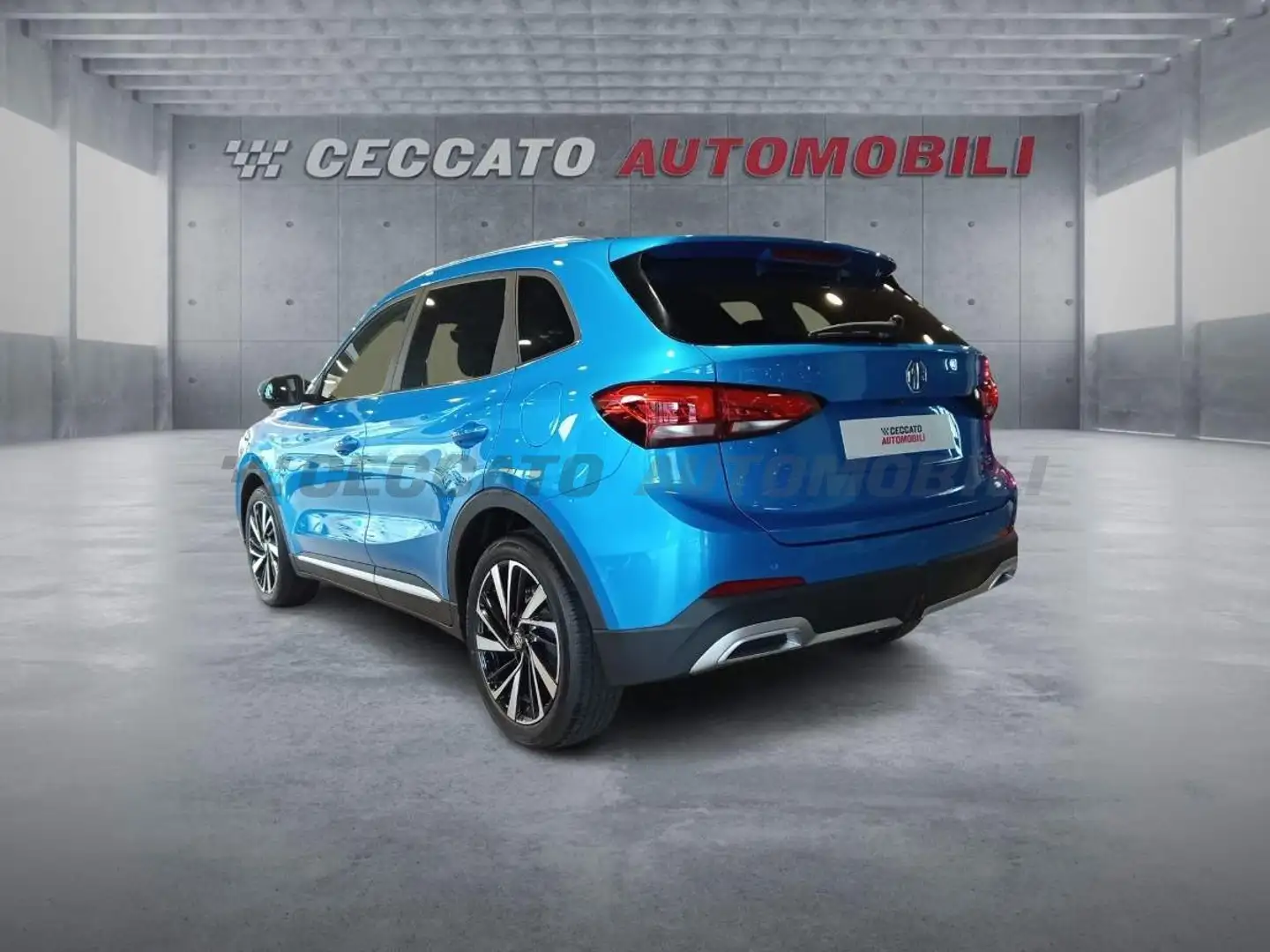 MG ZS ZS HEV LUXURY Como blue Blau - 2