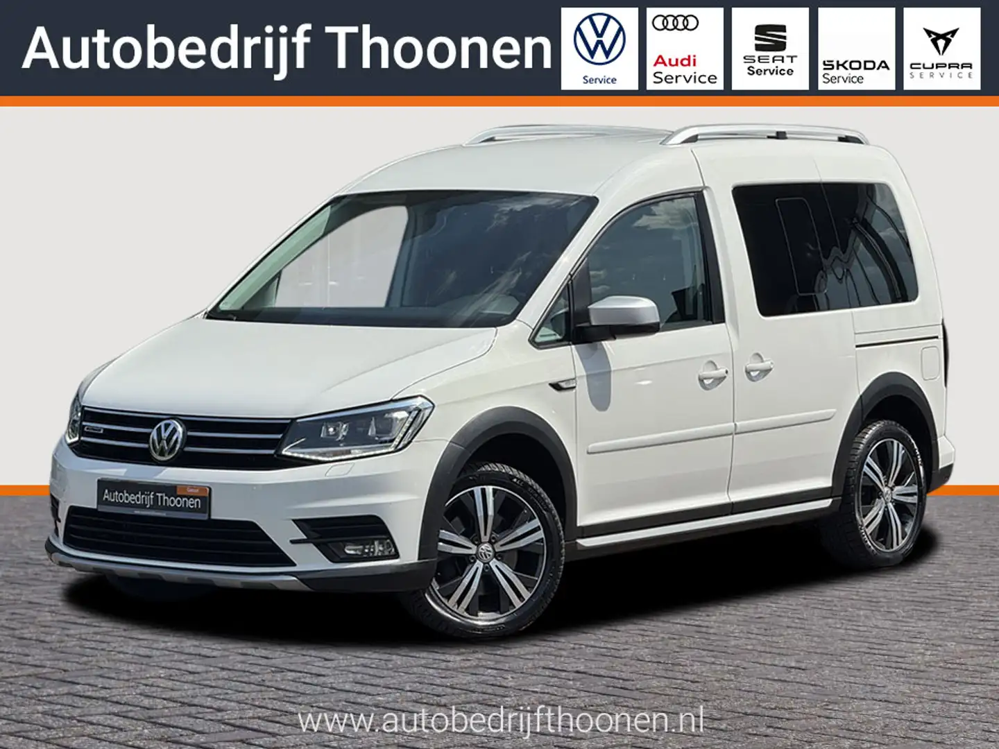 Volkswagen Caddy 1.4 TSI Alltrack Trekhaak | Stoelverwarming | Crui Wit - 1