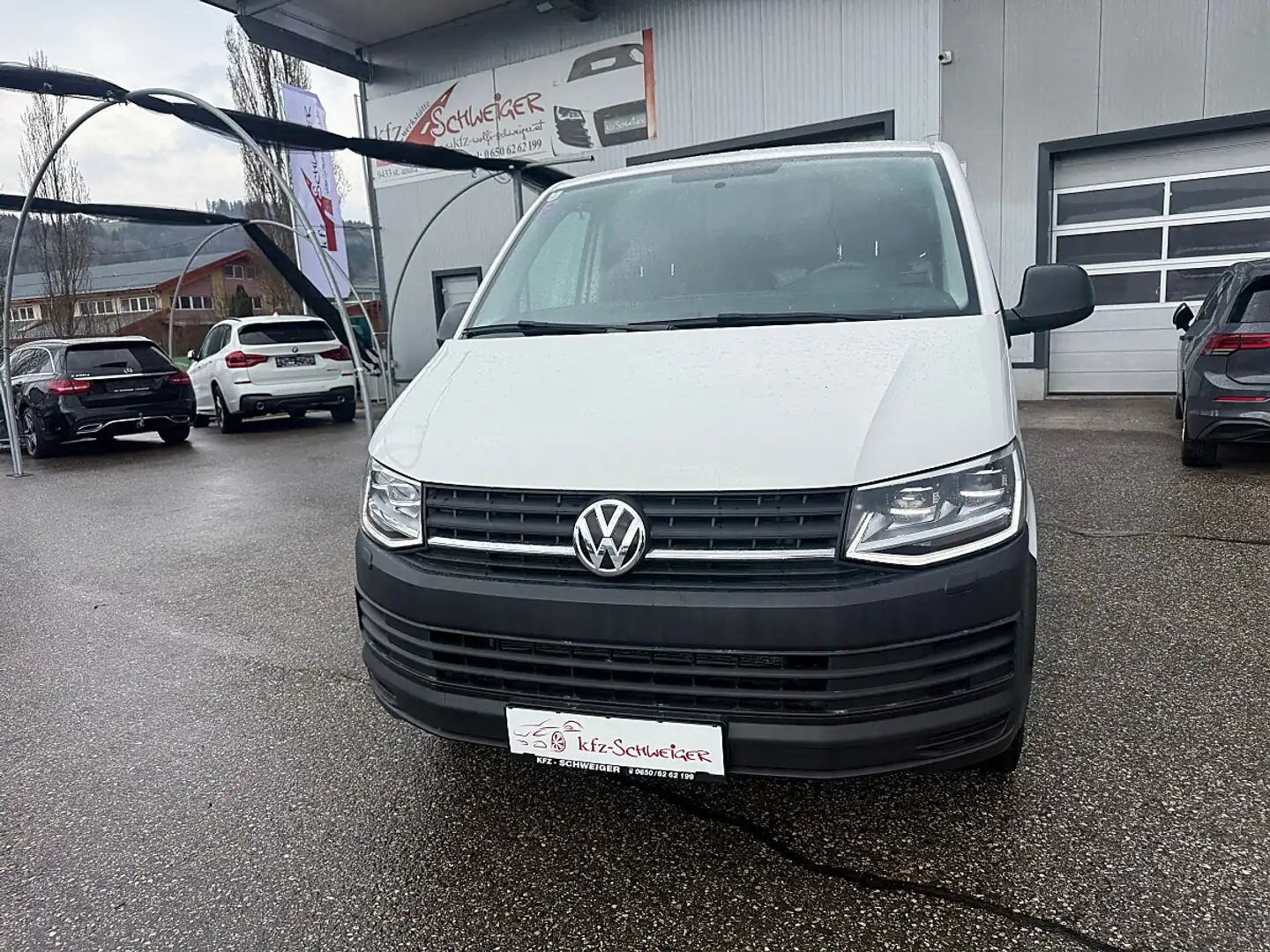 Volkswagen T6 Transporter T6 Kastenwagen KR 2,0 TDI BMT Weiß - 2