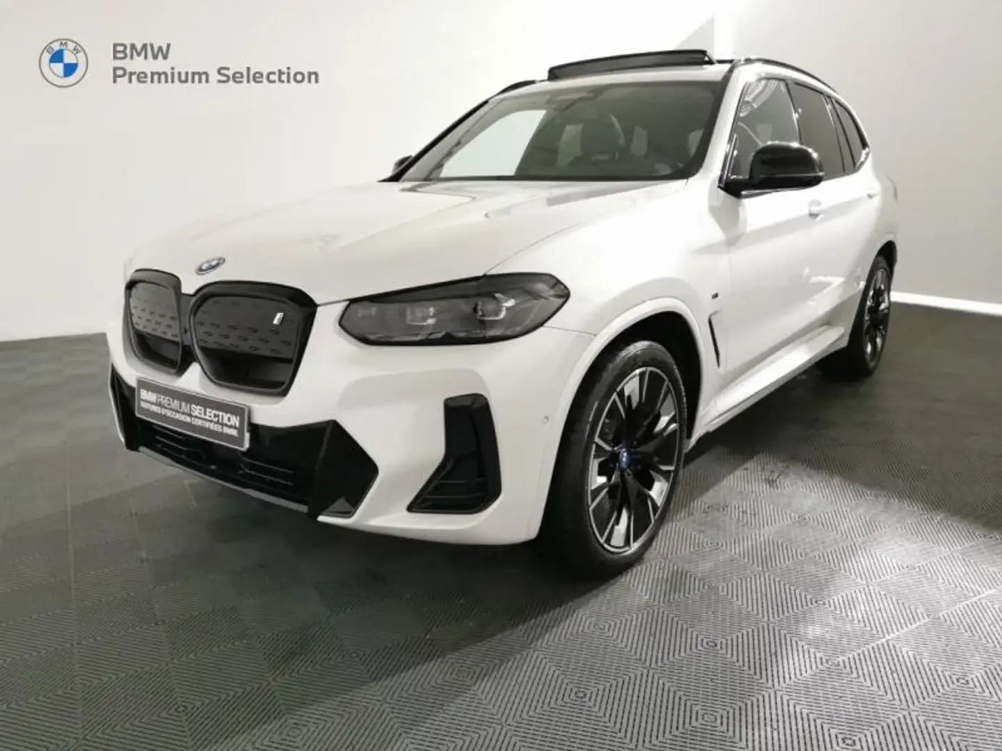 BMW iX3 M sport 286ch Impressive Blanc - 1