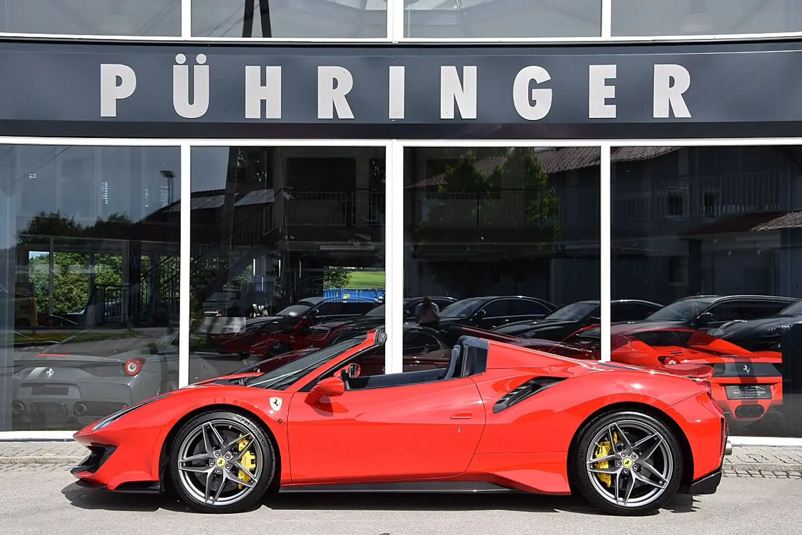 Ferrari 488 Spider Pista *Full Carbon*Kamera*Alcantara Blu ... Rot - 1