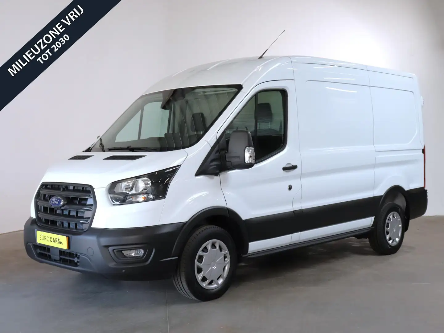 Ford Transit 105pk 2.0 L2H2 Trend Airco Trekhaak Navi Cruise 86 Wit - 1