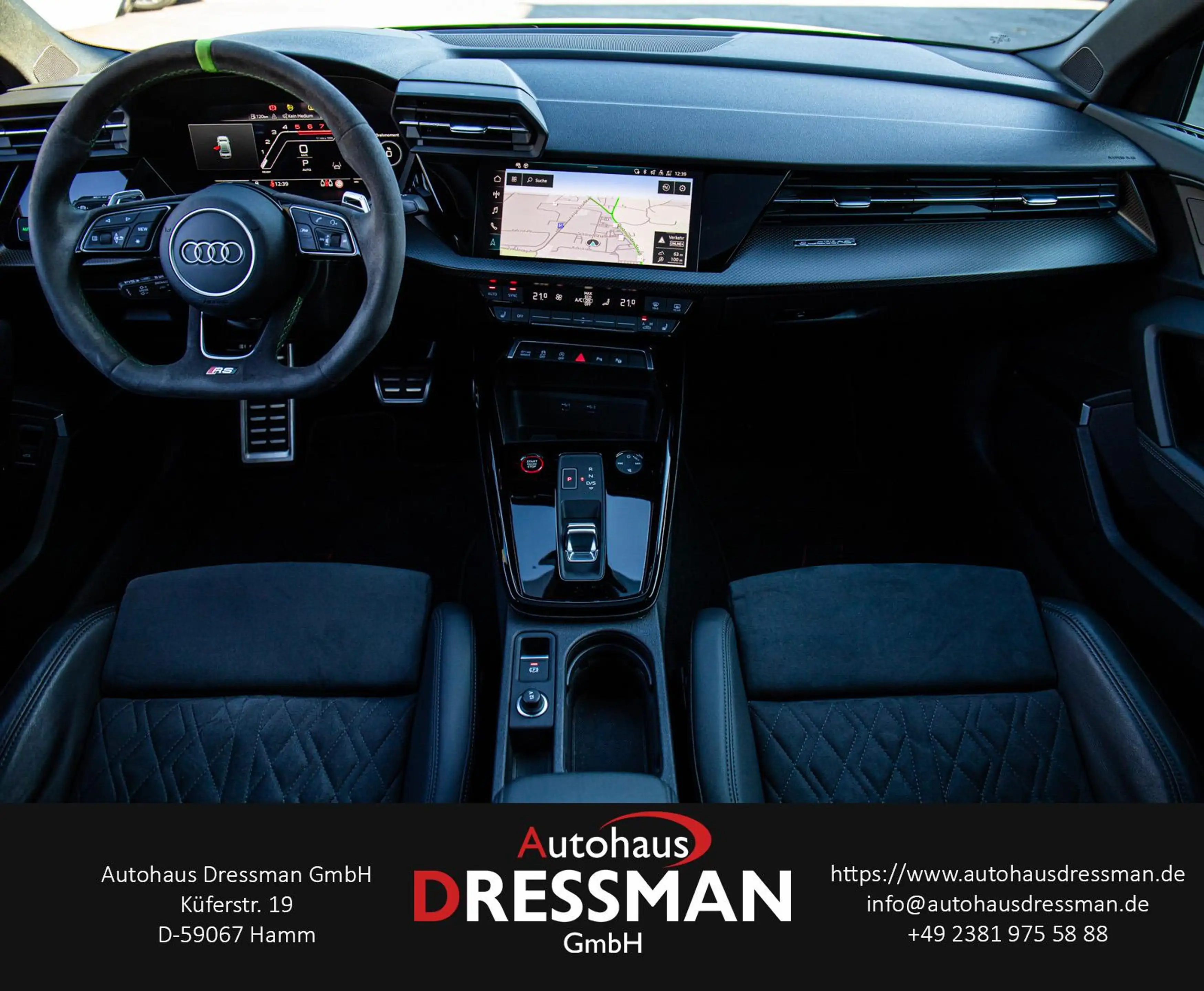 Audi RS3 2.5 TFSI LIMO PANO HuD B&O ACC DAB 360° 19z — photo 14