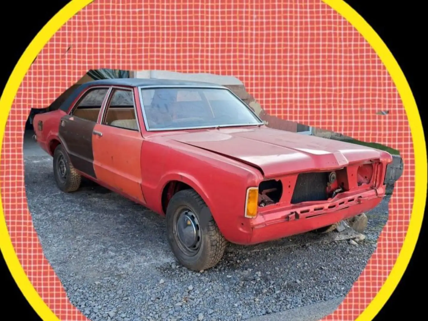 Ford Taunus 1.- Hand 1,6L Oldtimer 50ig Jahre Jung Rot - 2