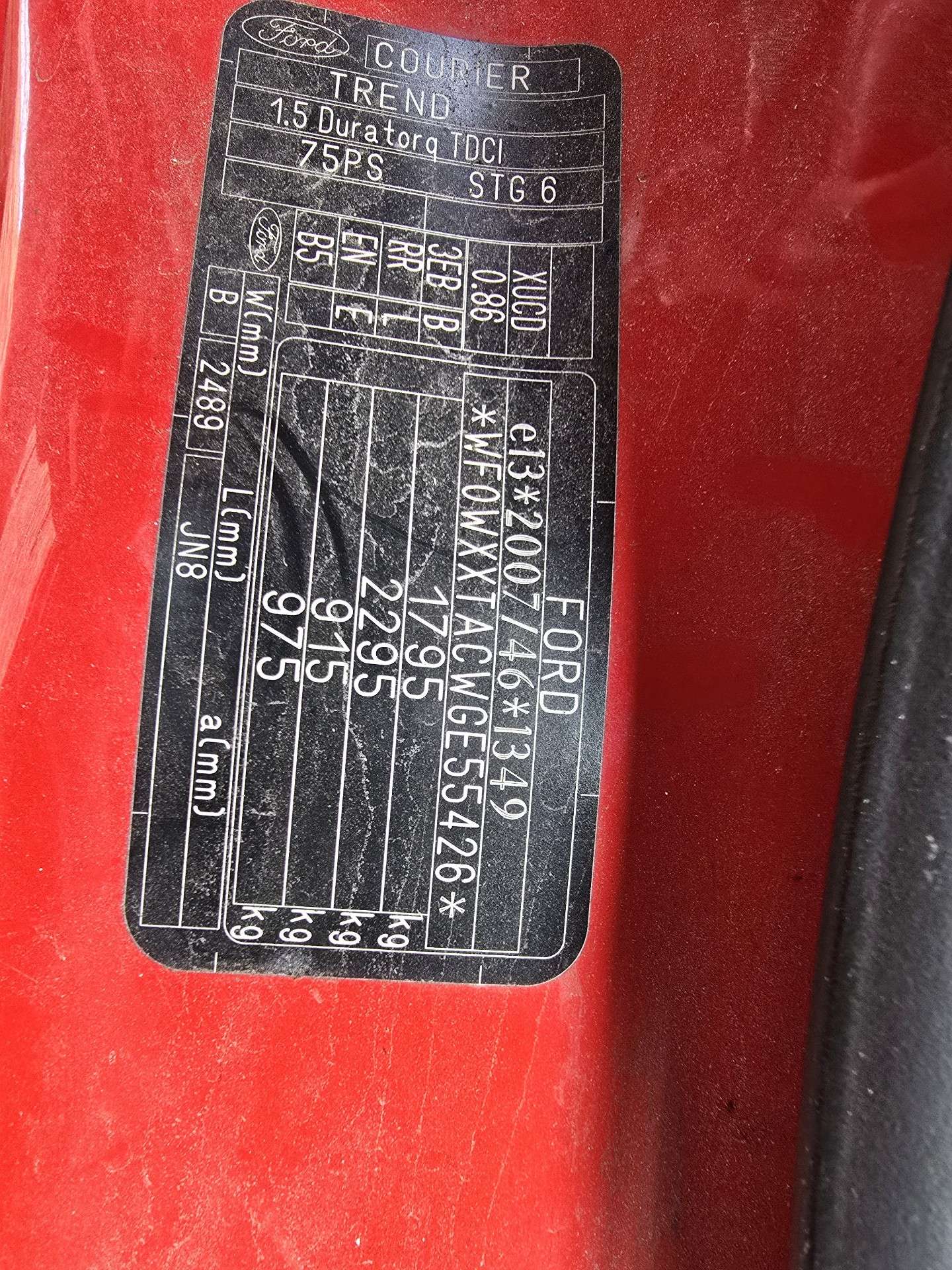Second hand Ford Transit Courier 1.5