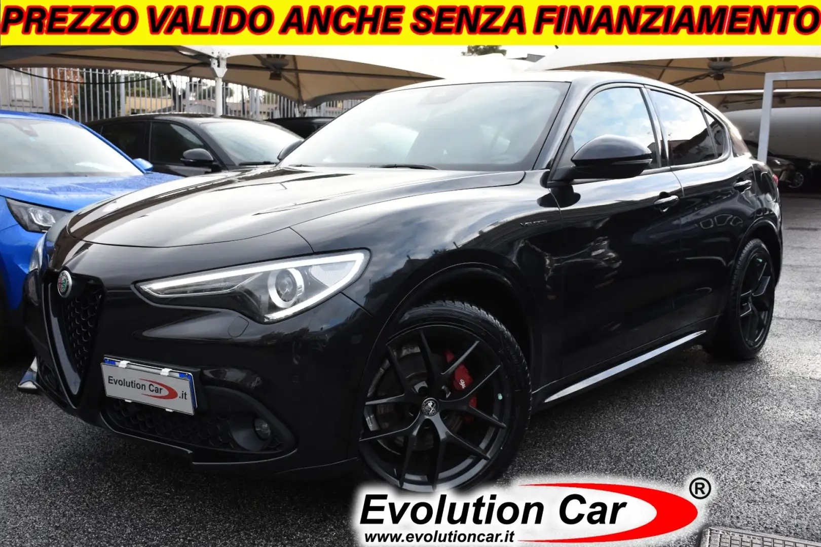 Alfa Romeo Stelvio 2.2 210 CV AT8 Q4 VELOCE Nero - 1