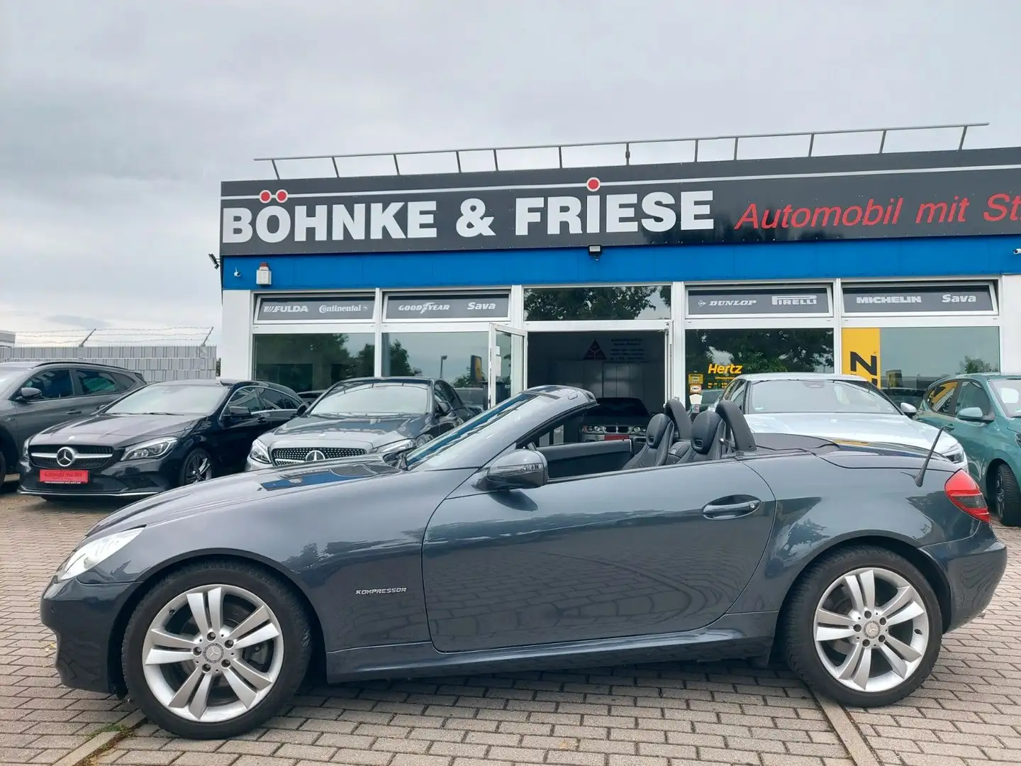 Mercedes-Benz SLK 200 SLK Roadster SLK 200 Kompressor Airscarf Grijs - 1