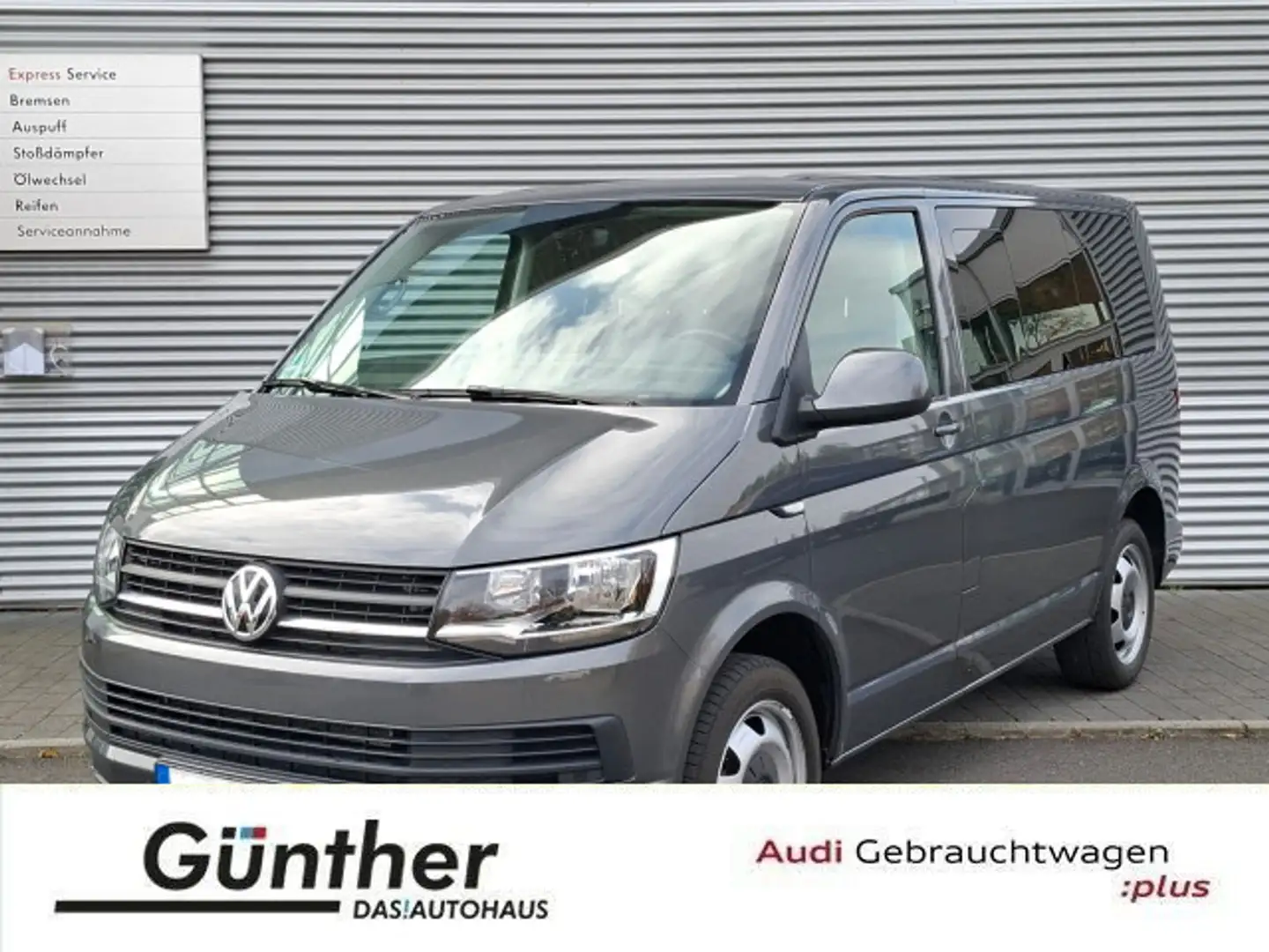 Volkswagen T6 Caravelle T6 CARAVELLE 2,0 TDI++AHK+RÜCKFAHRKAMERA+NAVI++ Grau - 1