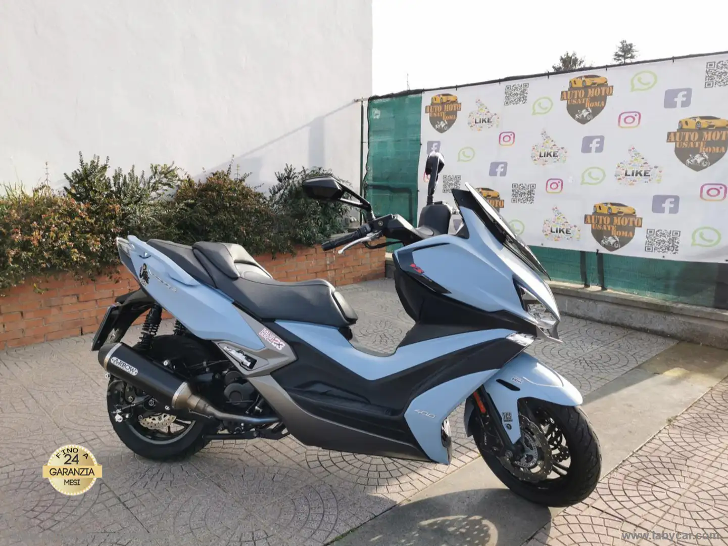 Kymco Xciting 400i Xciting 400i RATE AUTO MOTO SCOOTER Blu/Azzurro - 1
