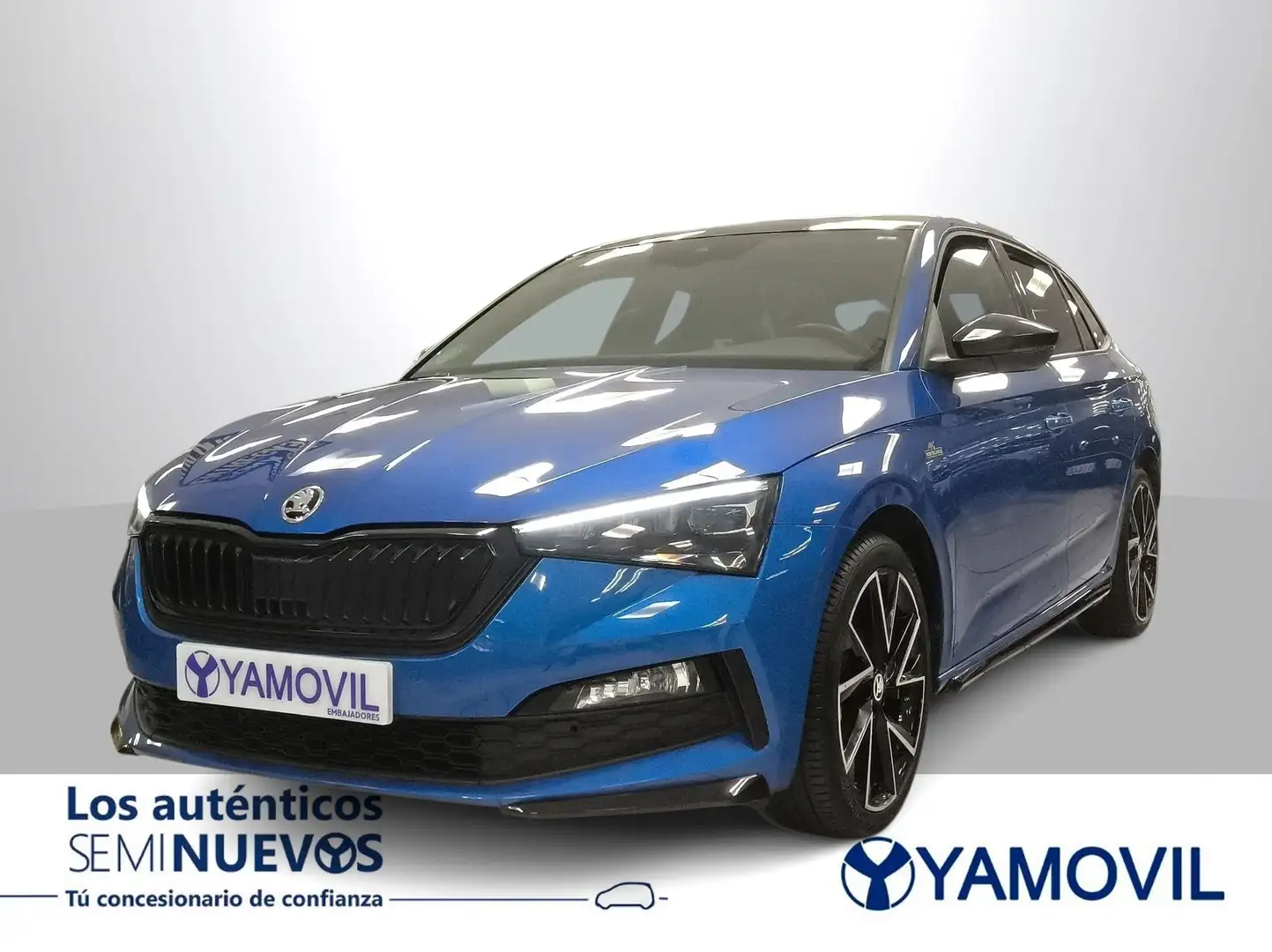 Skoda Scala 1.5 TSI Montecarlo DSG 110kW Modrá - 1