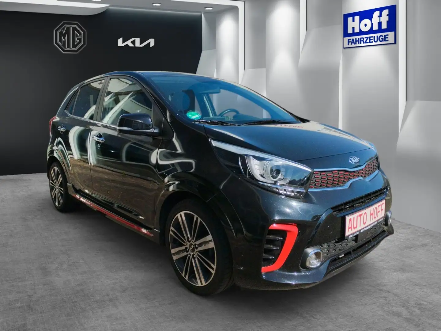 Kia Picanto 1.0T GT-Line-Navi-8-fach-Kia Garantie Noir - 2