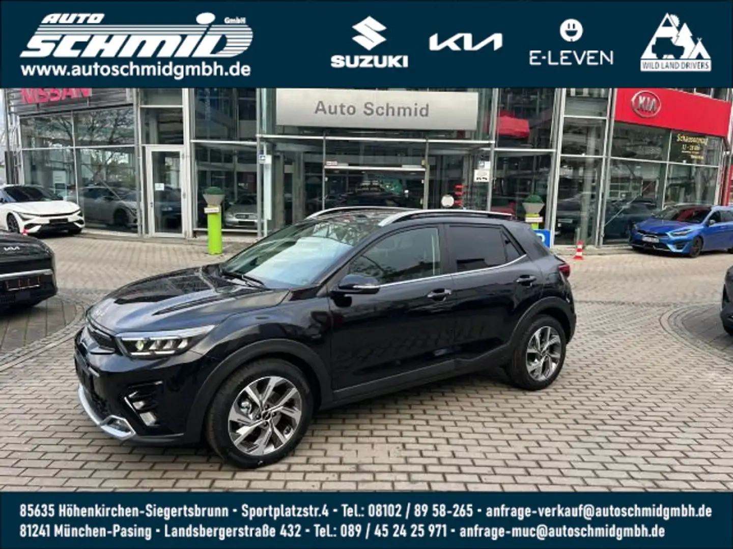 Kia Stonic STONIC 1.0T 100 48V DCT GTL TECH GD Schwarz - 1