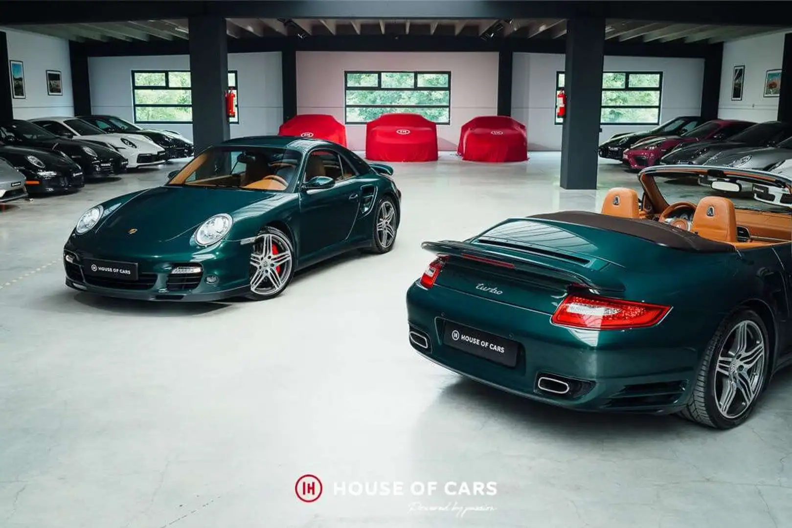 Porsche 911 997.1 TURBO CABRIOLET TIPTRONIC PTS  1 OF 1.209EX* Verde - 1
