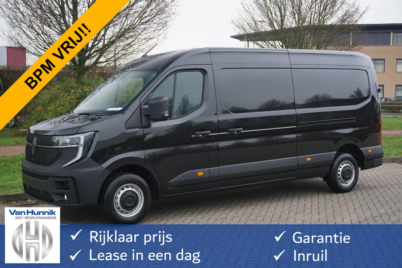 Renault Master T35 170PK Extra L3H2 BPM VRIJ!! 10" R-Link scherm, Zwart - 1