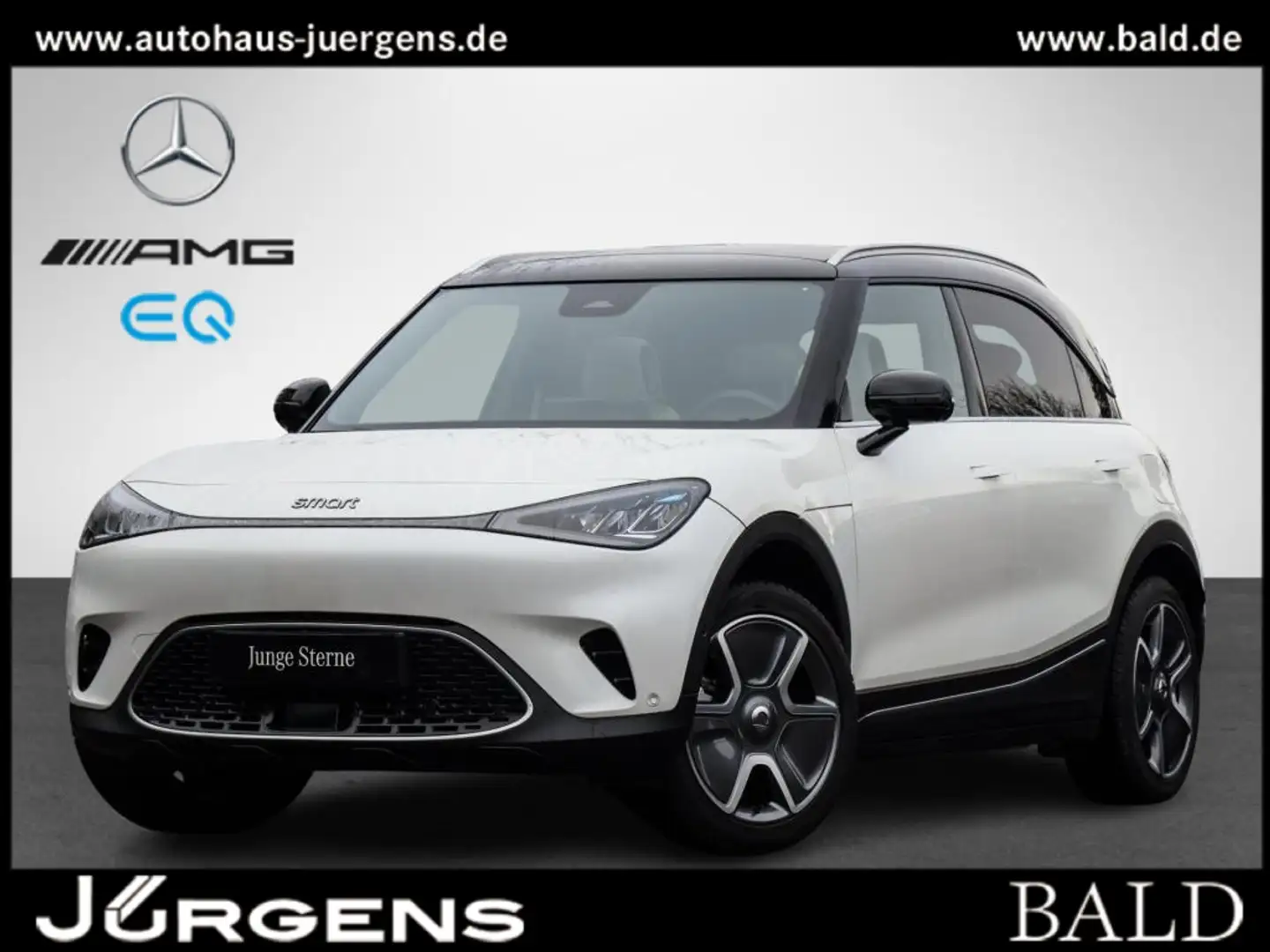 smart #1 Pulse AWD #Pano#Memo#Distr#Ambi#360°#Head-up Weiß - 1