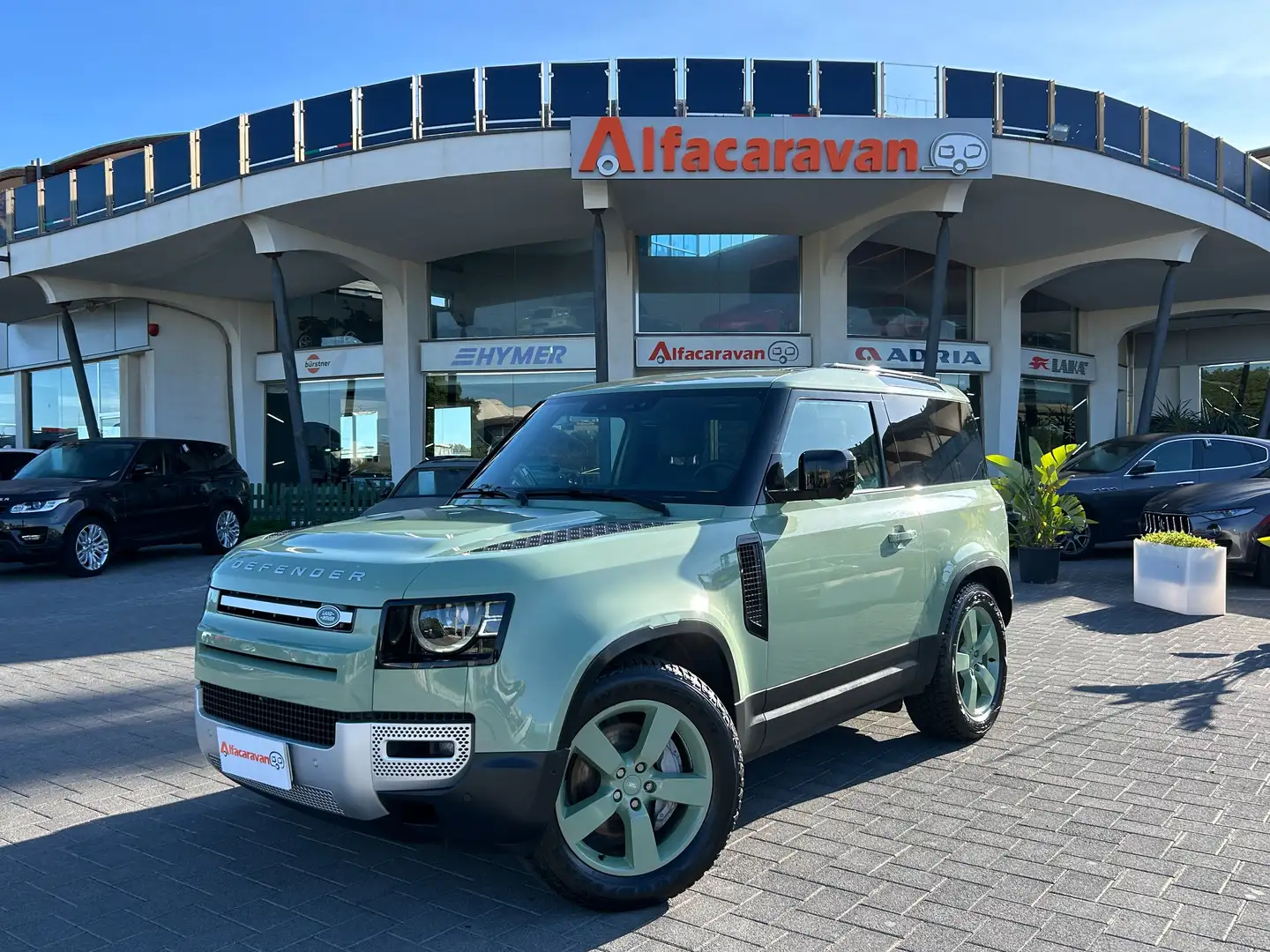 Land Rover Defender Defender 90 3.0d i6 mhev 75th awd 300cv auto Verde - 1