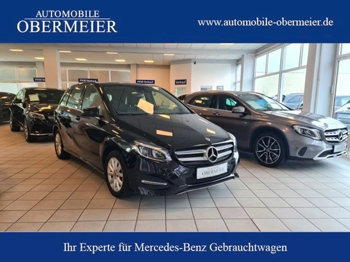 Mercedes-Benz B 200 d Style 7G-DCT LED IHC SHZ Navi Klima Noir - 1