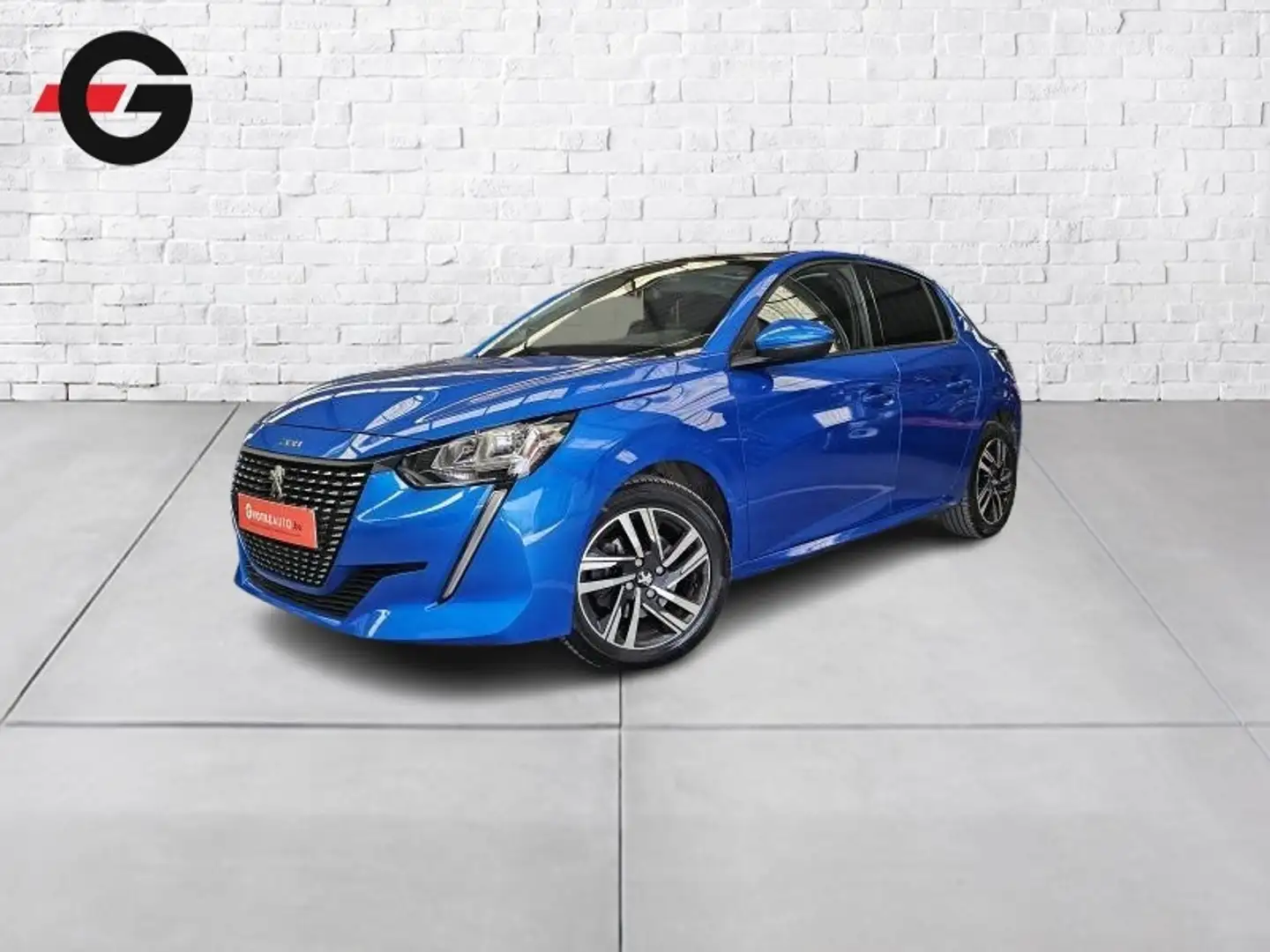 Peugeot 208 ALLURE HDI 102 Blauw - 1