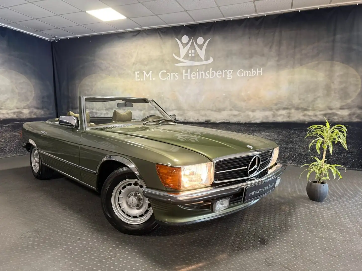 Mercedes-Benz SL 280 Automatik R107 Hardtop HU 04/2027 Becker Verde - 1