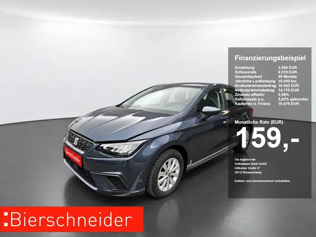 SEAT Ibiza 1.0 TSI 115 PS DSG STYLE LED+SZH+KAMERA+PD