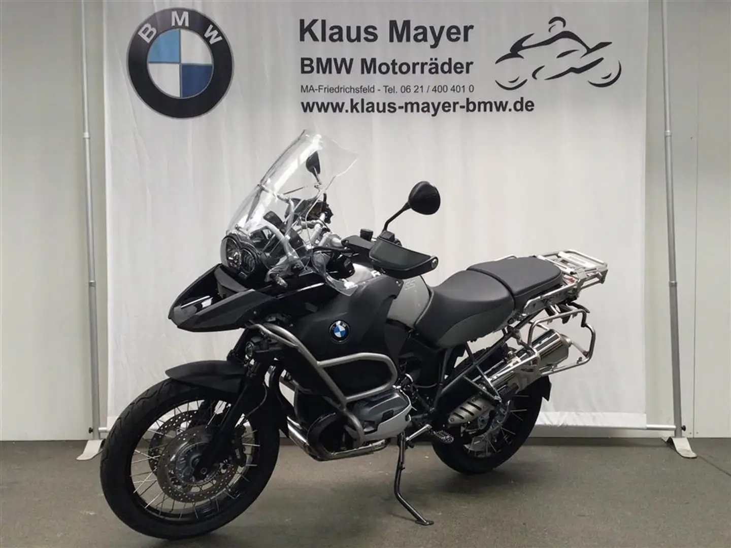 BMW R 1200 GS Adventure 0 Noir - 1