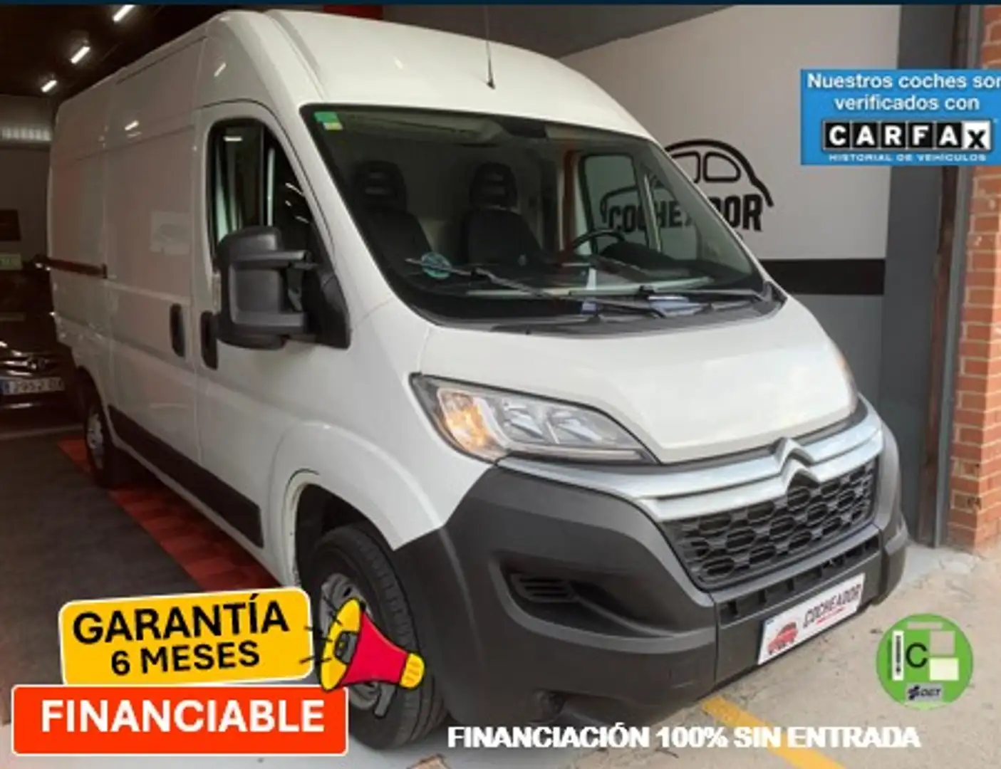 Citroen Jumper Combi 2.2BlueHDI 33L2H2 120 Blanco - 1