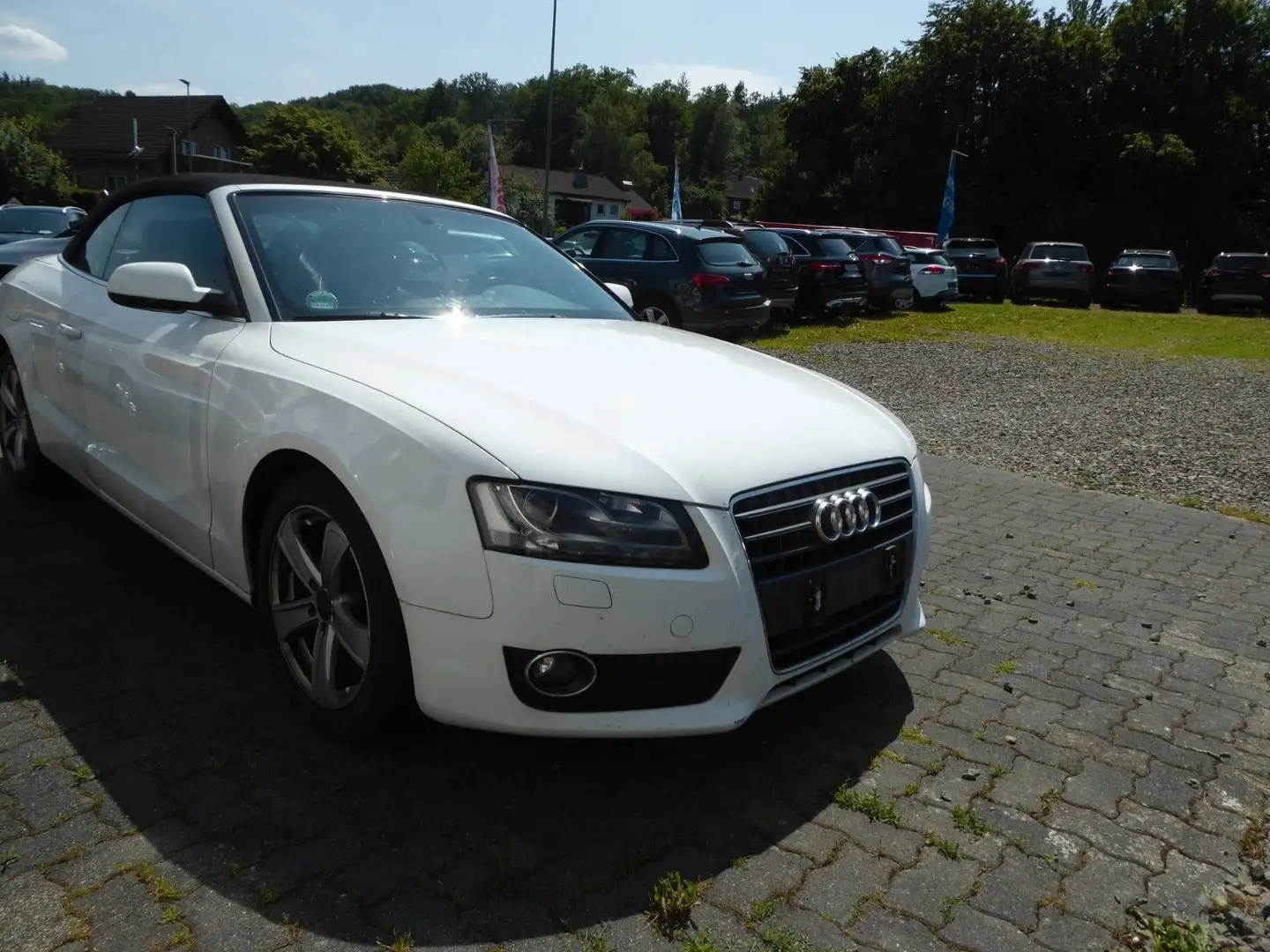 Audi A5 Cabriolet 2.0 TDI Weiß - 2