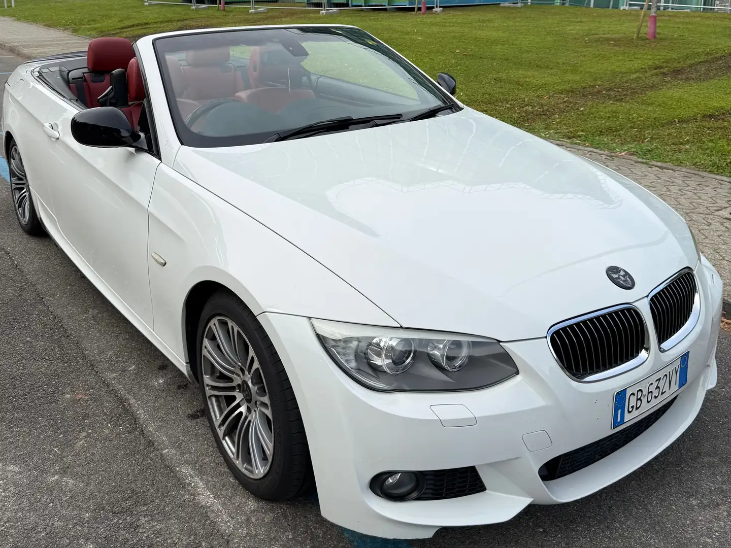 BMW 320 320i Cabrio Msport FL Bianco - 1