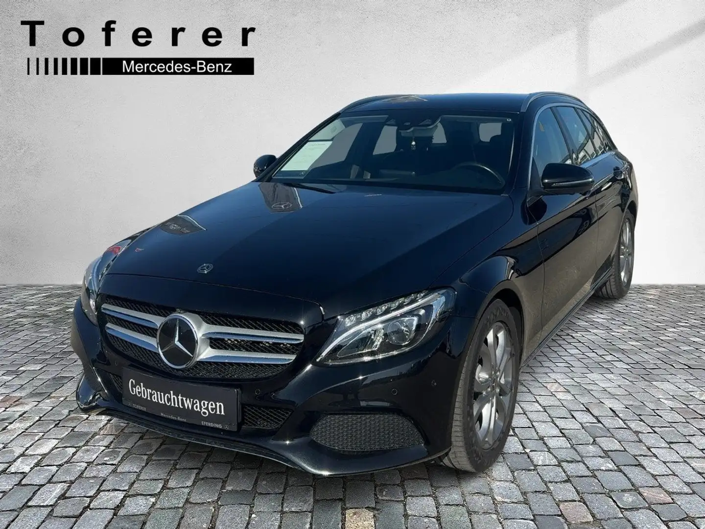 Mercedes-Benz C 200 d T-Modell Distr PTS Shz Navi LED Ambi FAP Schwarz - 1