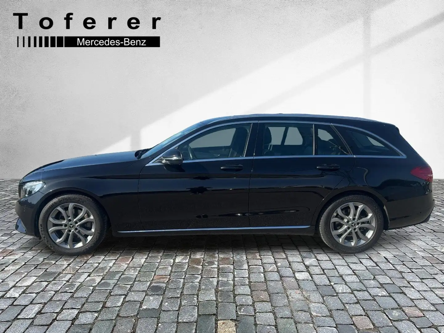 Mercedes-Benz C 200 d T-Modell Distr PTS Shz Navi LED Ambi FAP Schwarz - 2