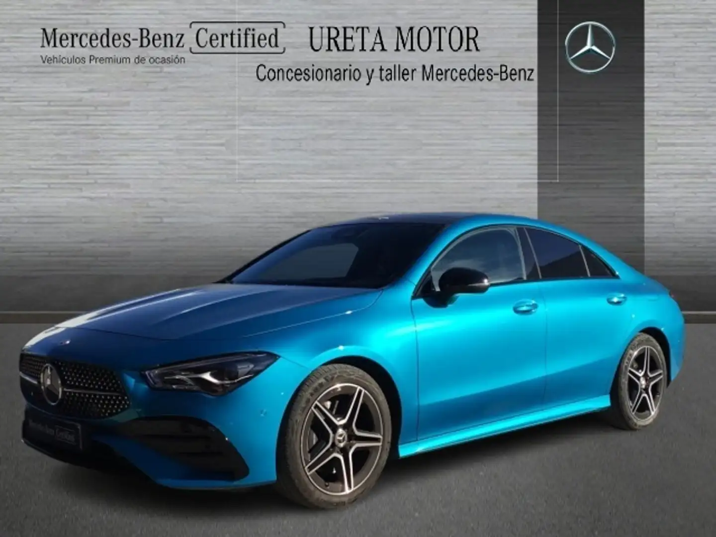 Mercedes-Benz CLA 220 220d Bleu - 1